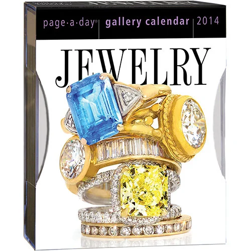 Jewelry page-a-day calendar finished photo.