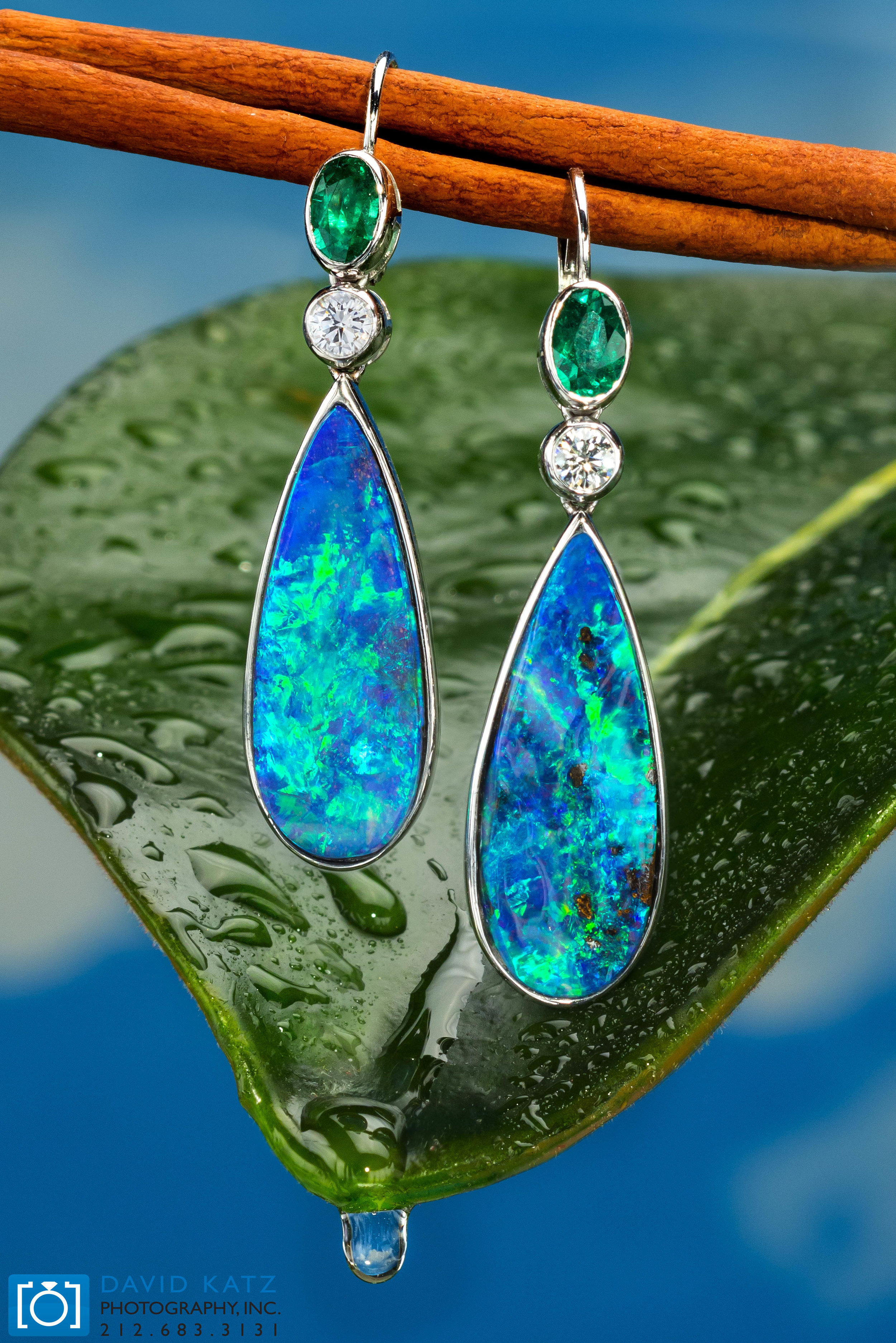Opal earrings on Leaf with water drop wet_NEWLOGO.jpg