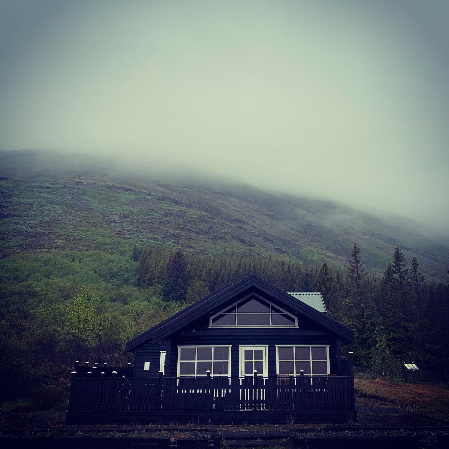 ..just spent a week in this beautiful cabin at the base of a mountain.. @gullkistan.is is an artist residency and center for creativity ♡ inspiring and so peaceful there I highly recommend making music and art here in Iceland &rarr; www.gullkistan.is