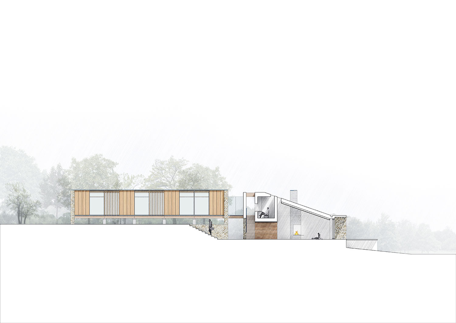 Paul Cashin Architects / Thorns Ha-Ha, New Forest, Hampshire