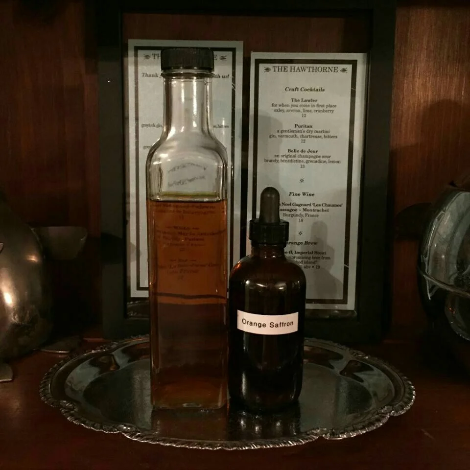 Orange Saffron Bitters