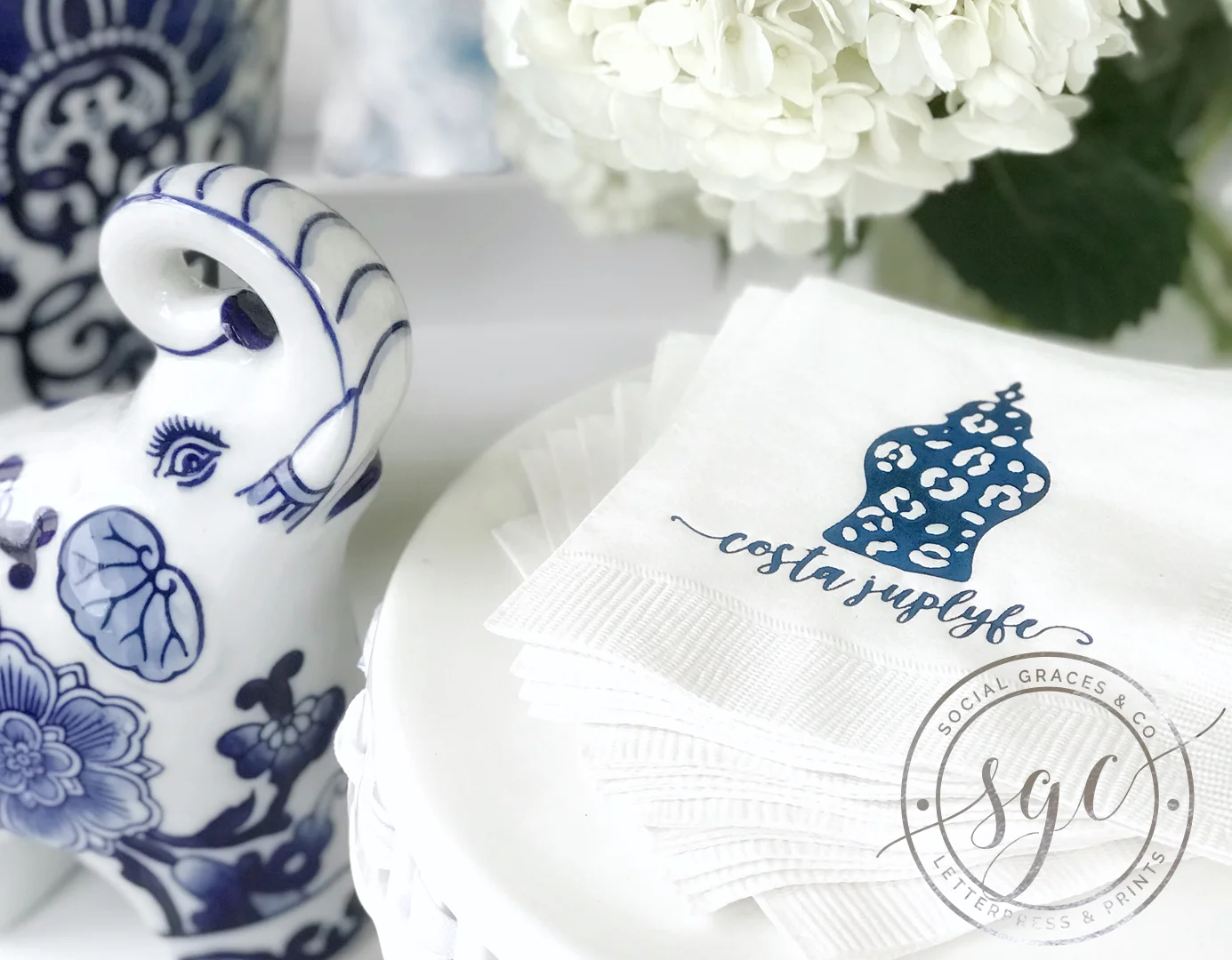 Ginger Jar Party Napkins