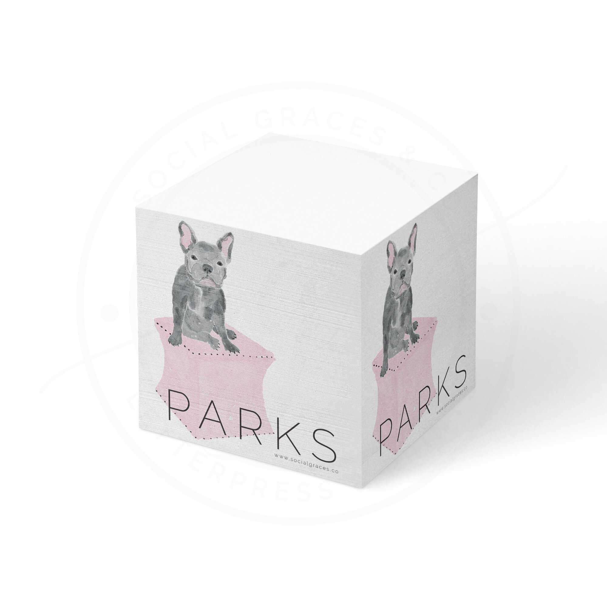 French Bulldog | Memo Cube