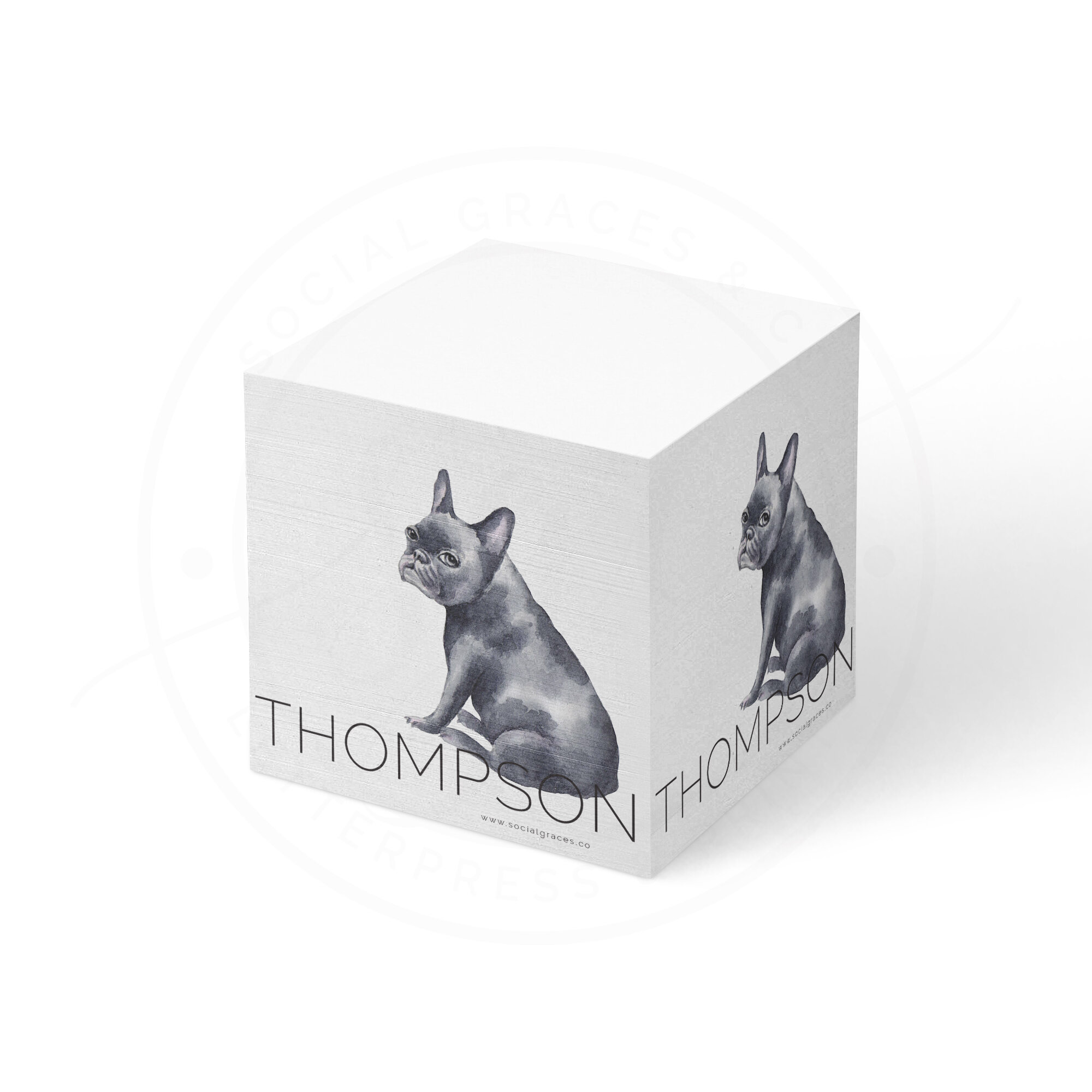 Frenchie | Memo Cube