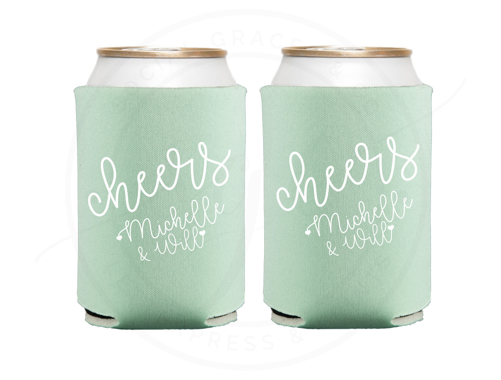 personalized can coolers
