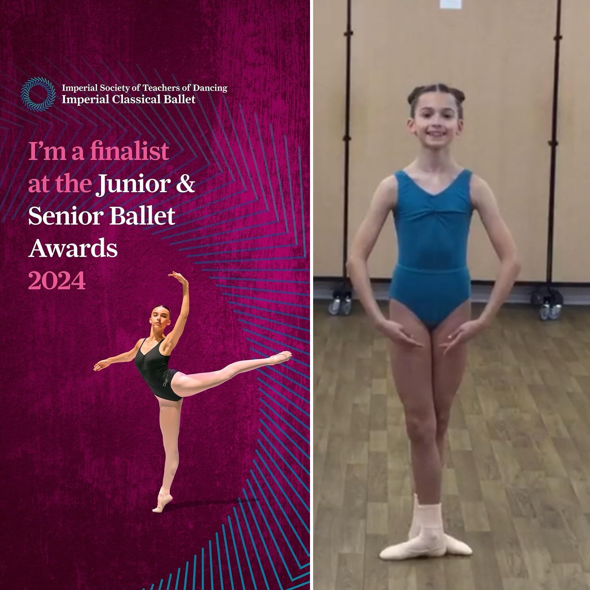 We are delighted to share Olivia has been selected for the live finals of @istddance Ballet Awards, held at Central School of Ballet, congratulations Olivia 👏🏼 💙 🩰 

Big thank you to Miss Debbie 💙 

#istdballetawards #istd #ballet