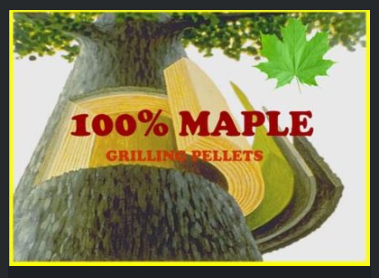 100% Maple: Mild and sweet smoke – a standard for all foods