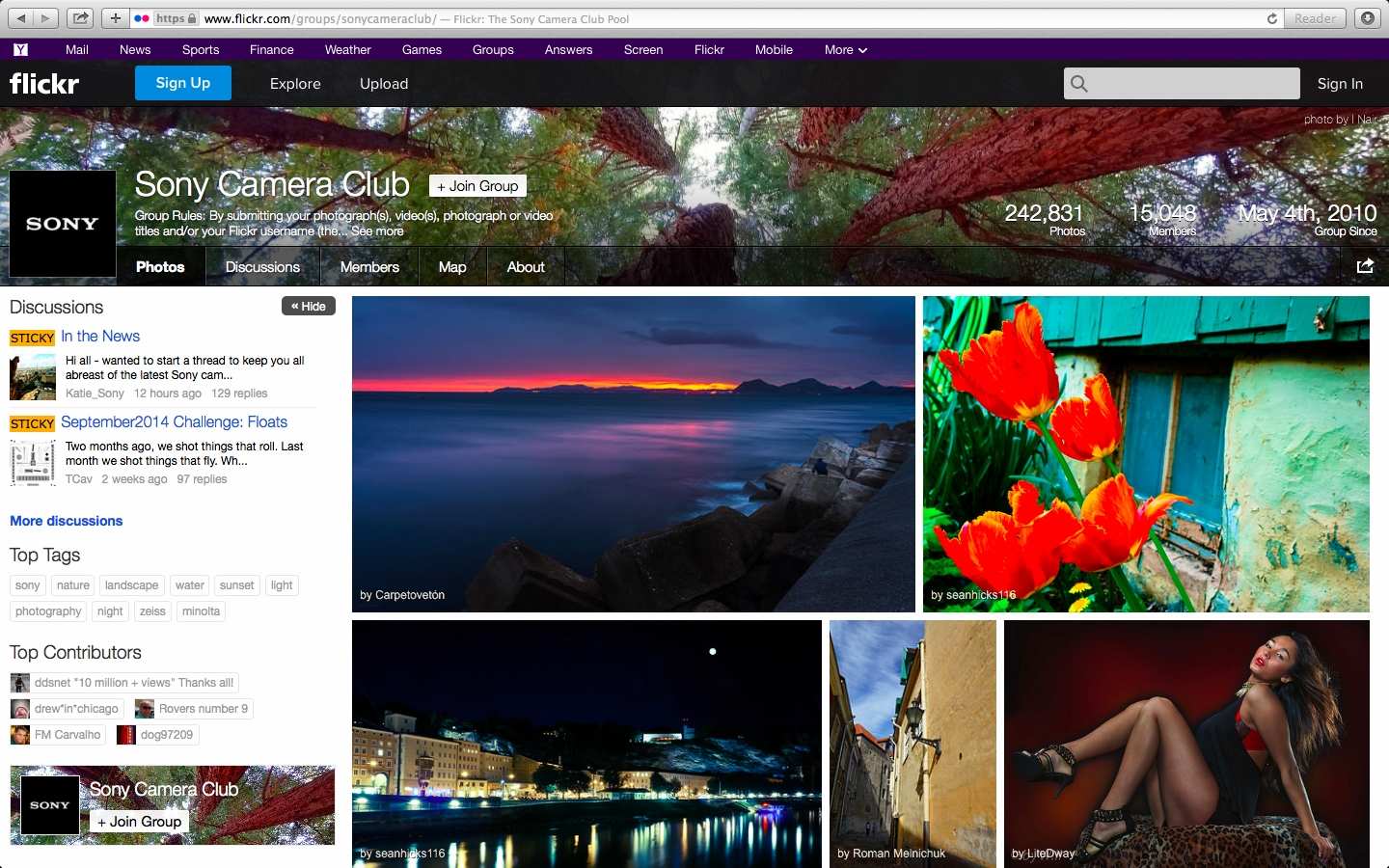 Sony Electronics Flickr
