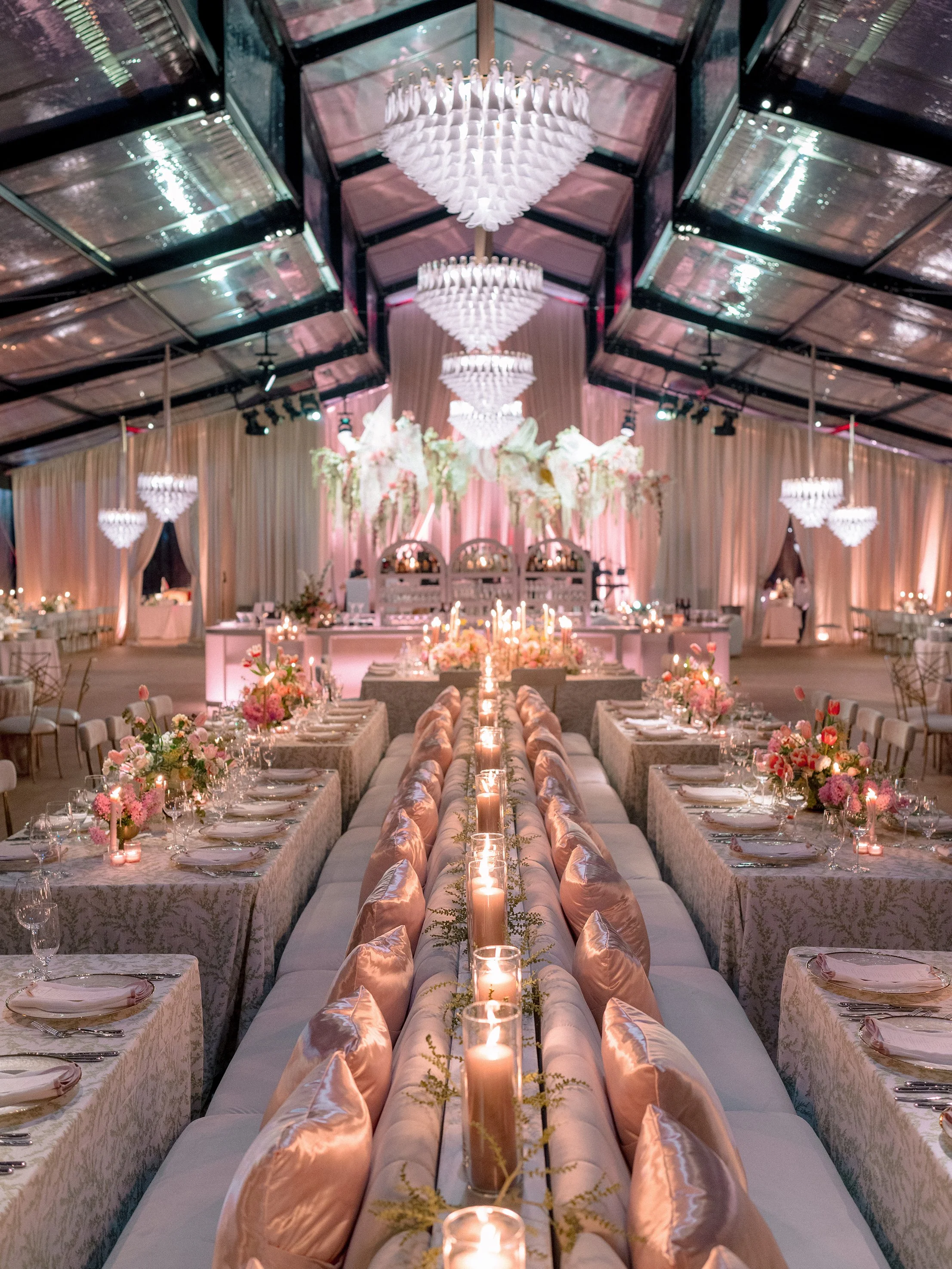 Luxury Destination Wedding Planning for a Reception at Ocean Club, A Four Seasons Resort
