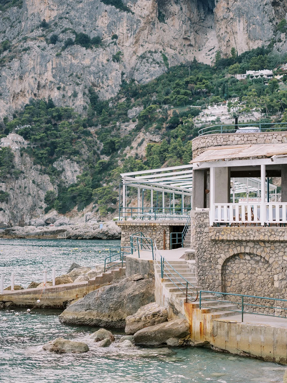 Luxury Cliffside Wedding Ceremony in Capri Italy