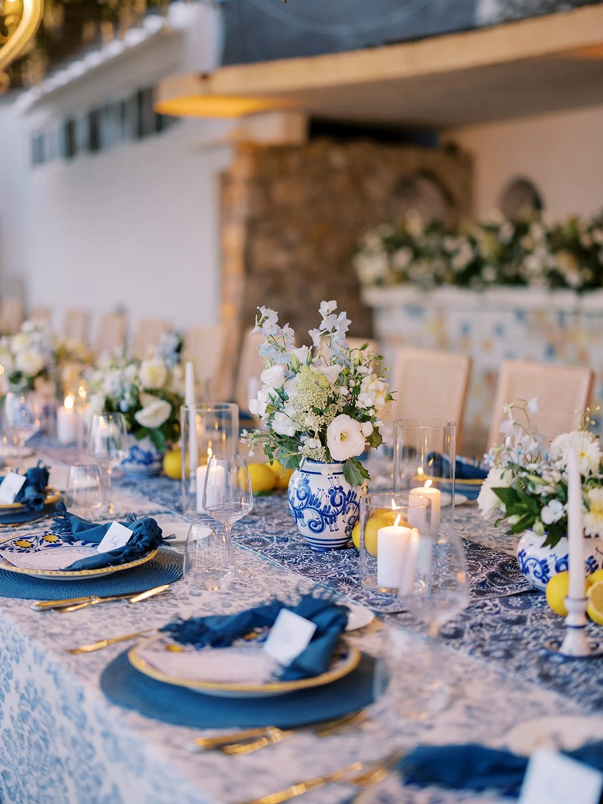 Sunset Wedding Reception Capri Island Italy Luxury Wedding Planning