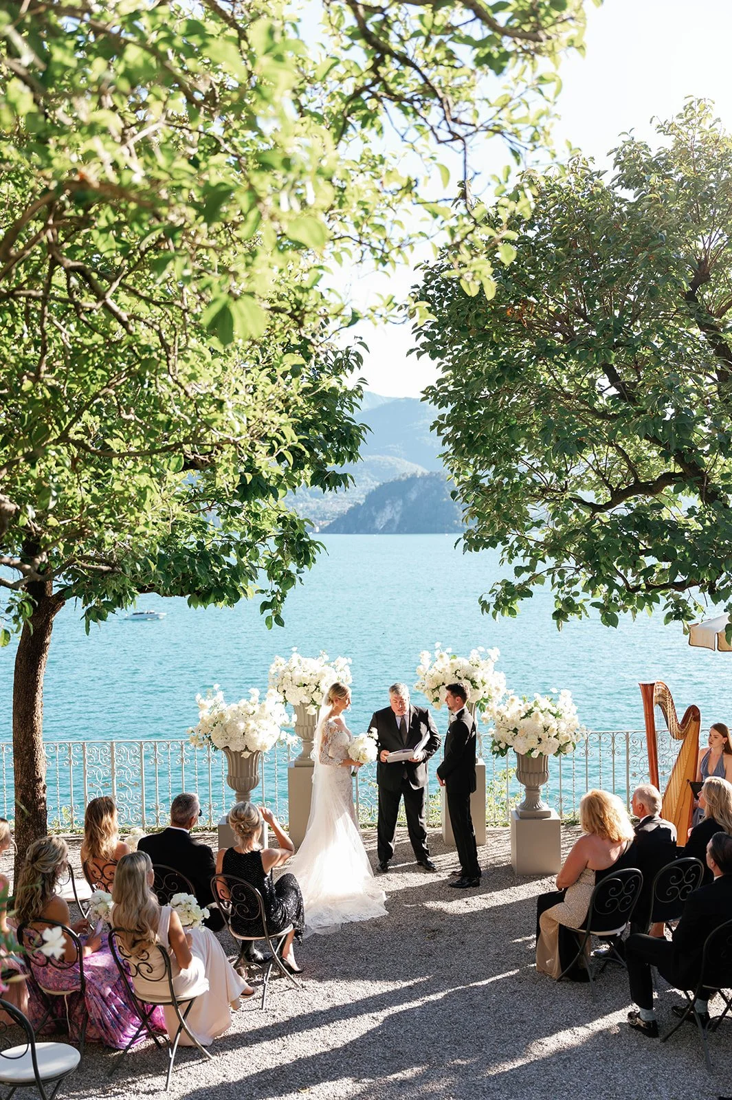 Luxury Villa Wedding Ceremony Lake Como Italy