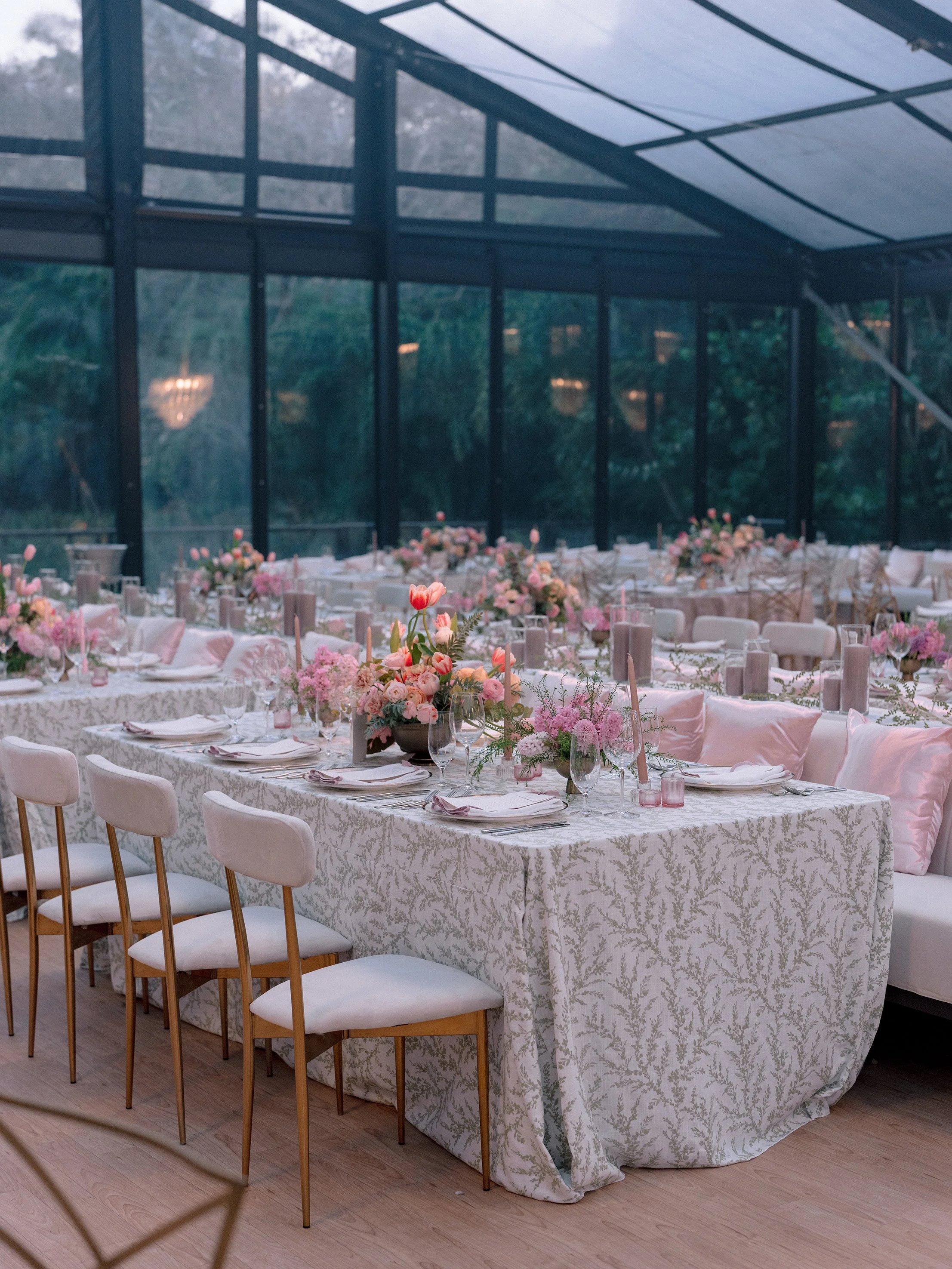 Luxury Tropical Wedding Reception Ocean Club Four Seasons