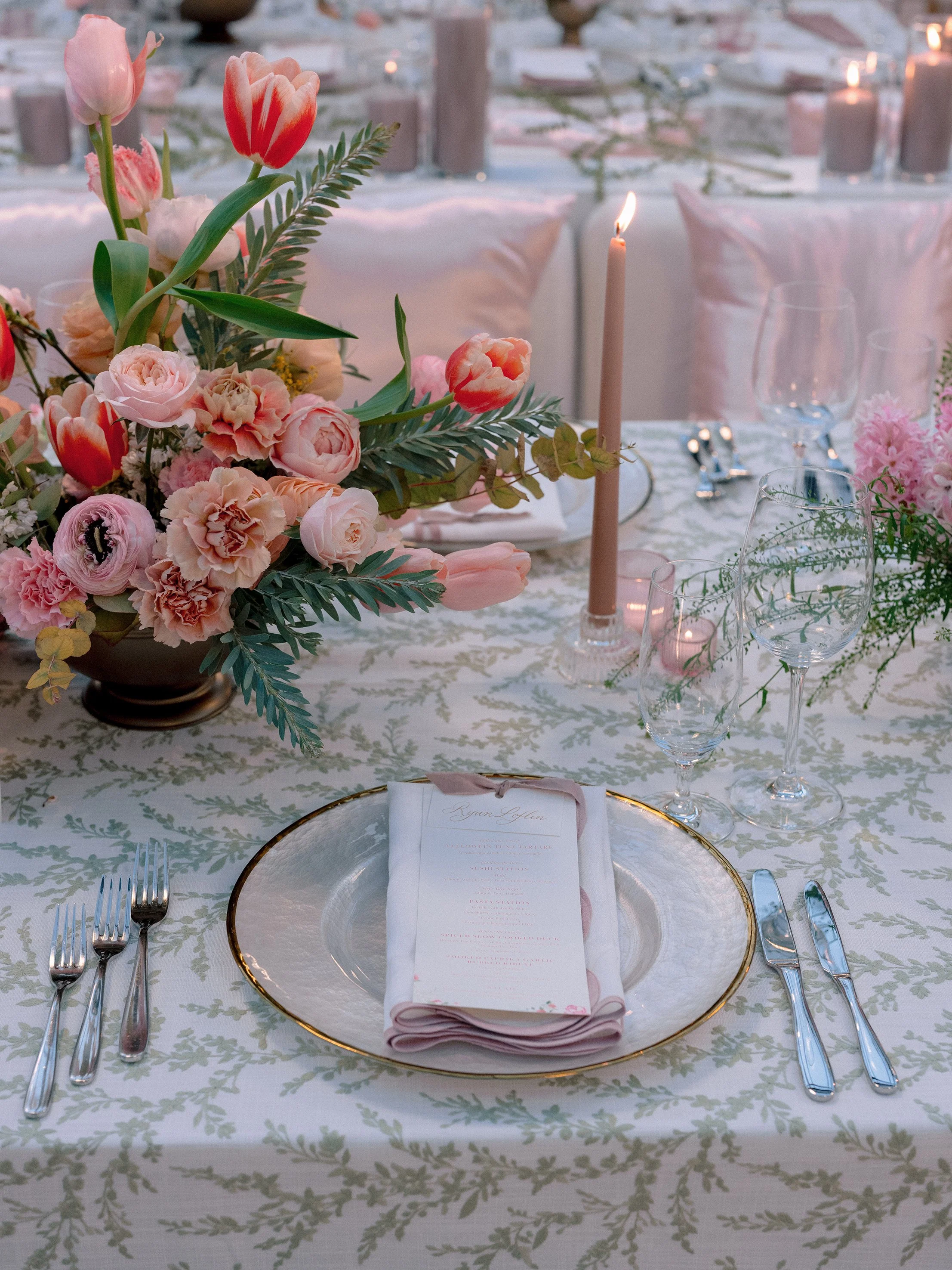 Luxury Tropical Wedding Reception Ocean Club Four Seasons