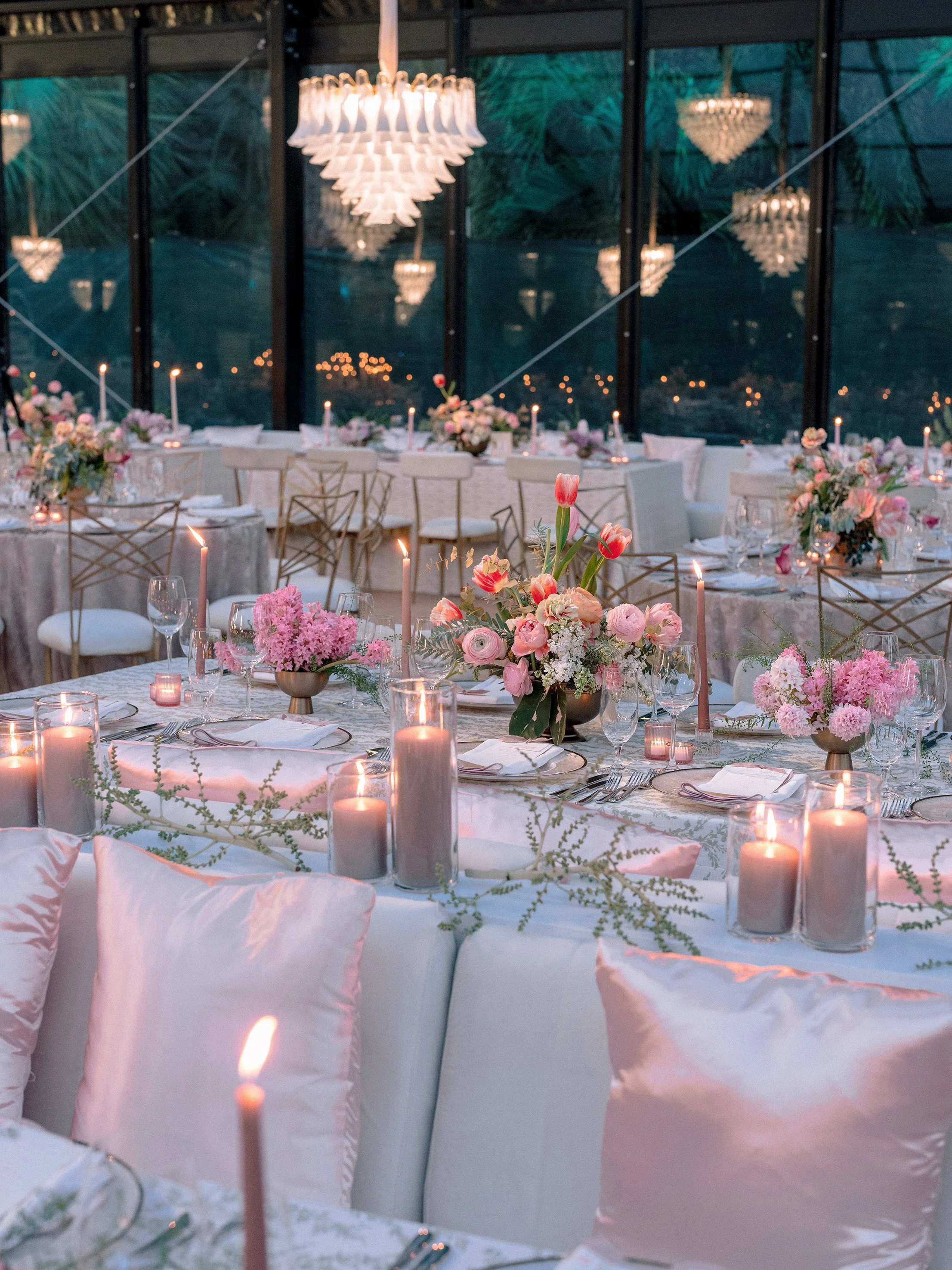 Luxury Tropical Wedding Reception Ocean Club Four Seasons