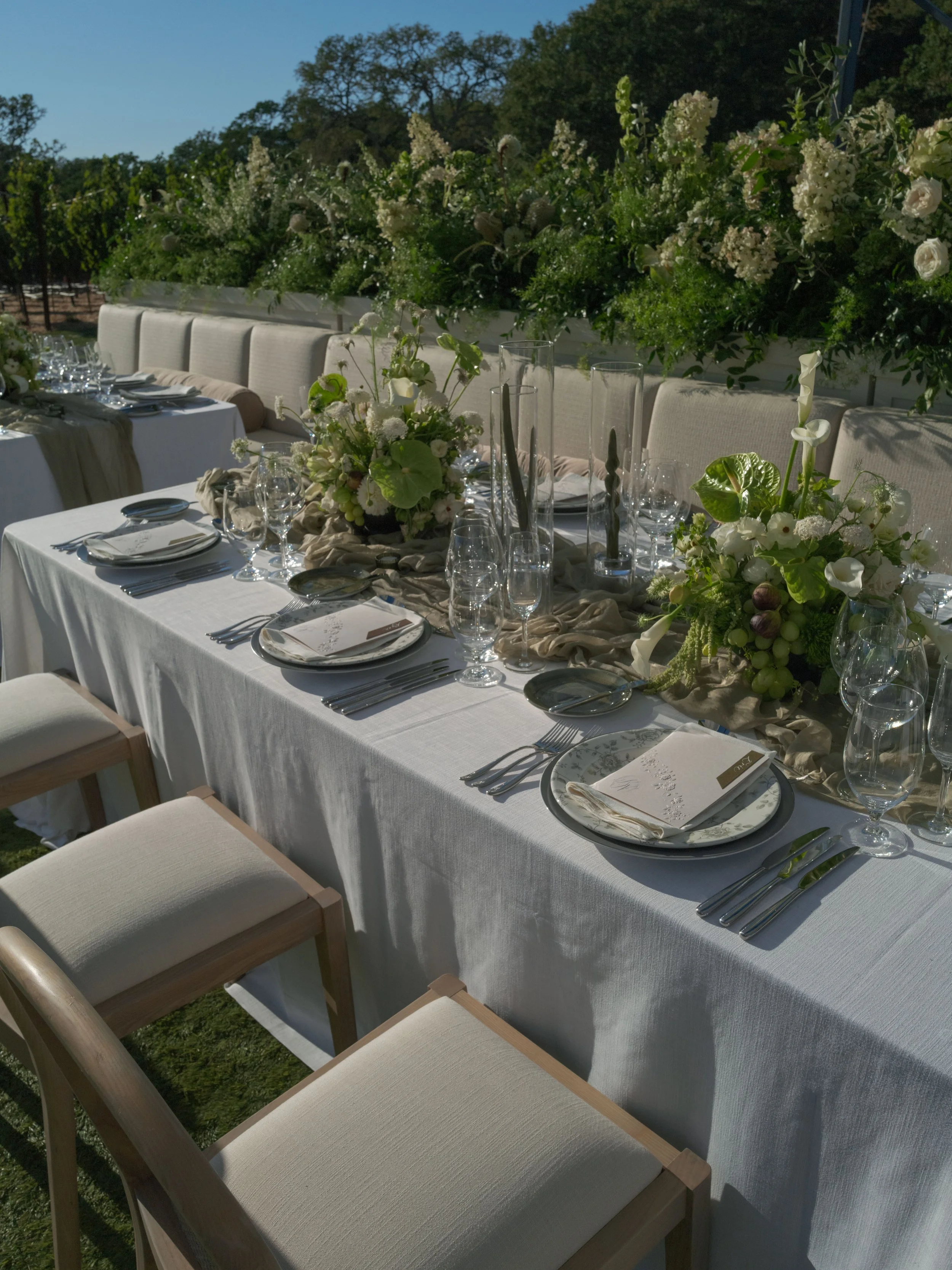 Luxury Wine Country Wedding Reception Montage Healdsburg California