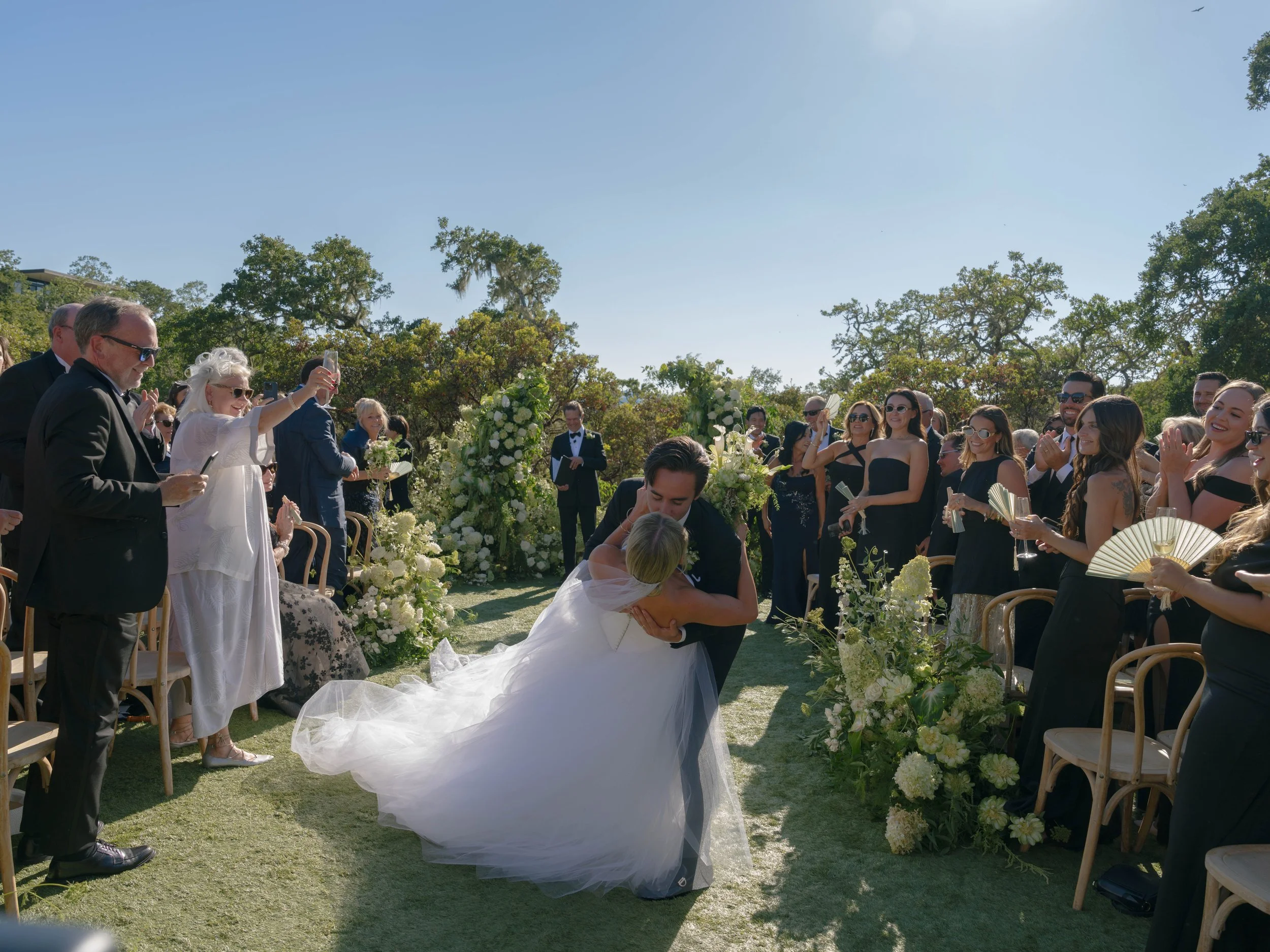 Luxury Vineyard Wedding Ceremony Montage Healdsburg