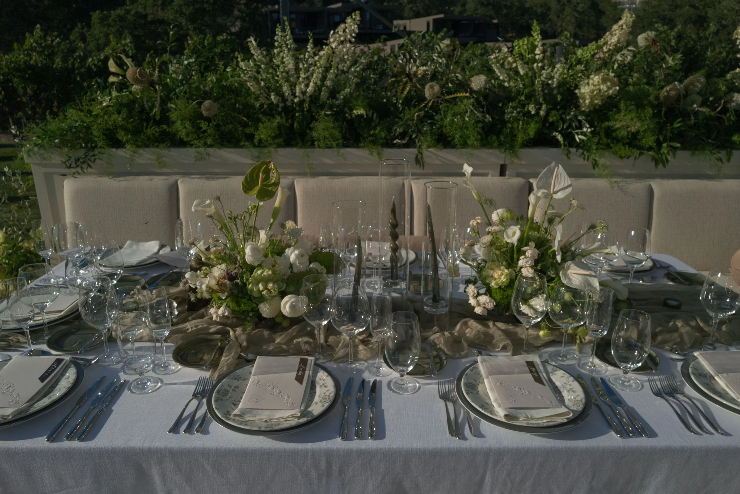 Luxury Wine Country Wedding Reception Montage Healdsburg California