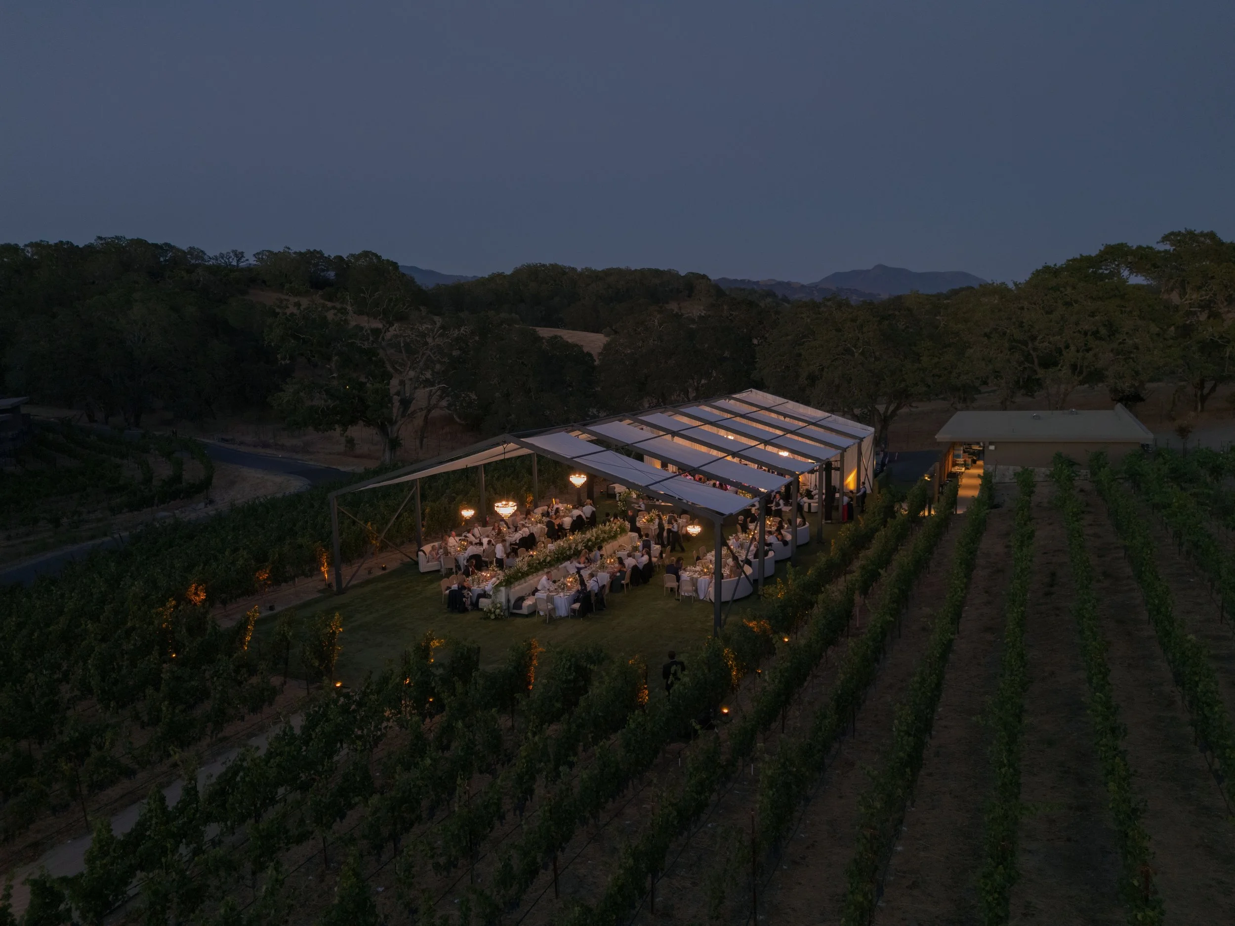 Luxury Wine Country Wedding Reception Montage Healdsburg California