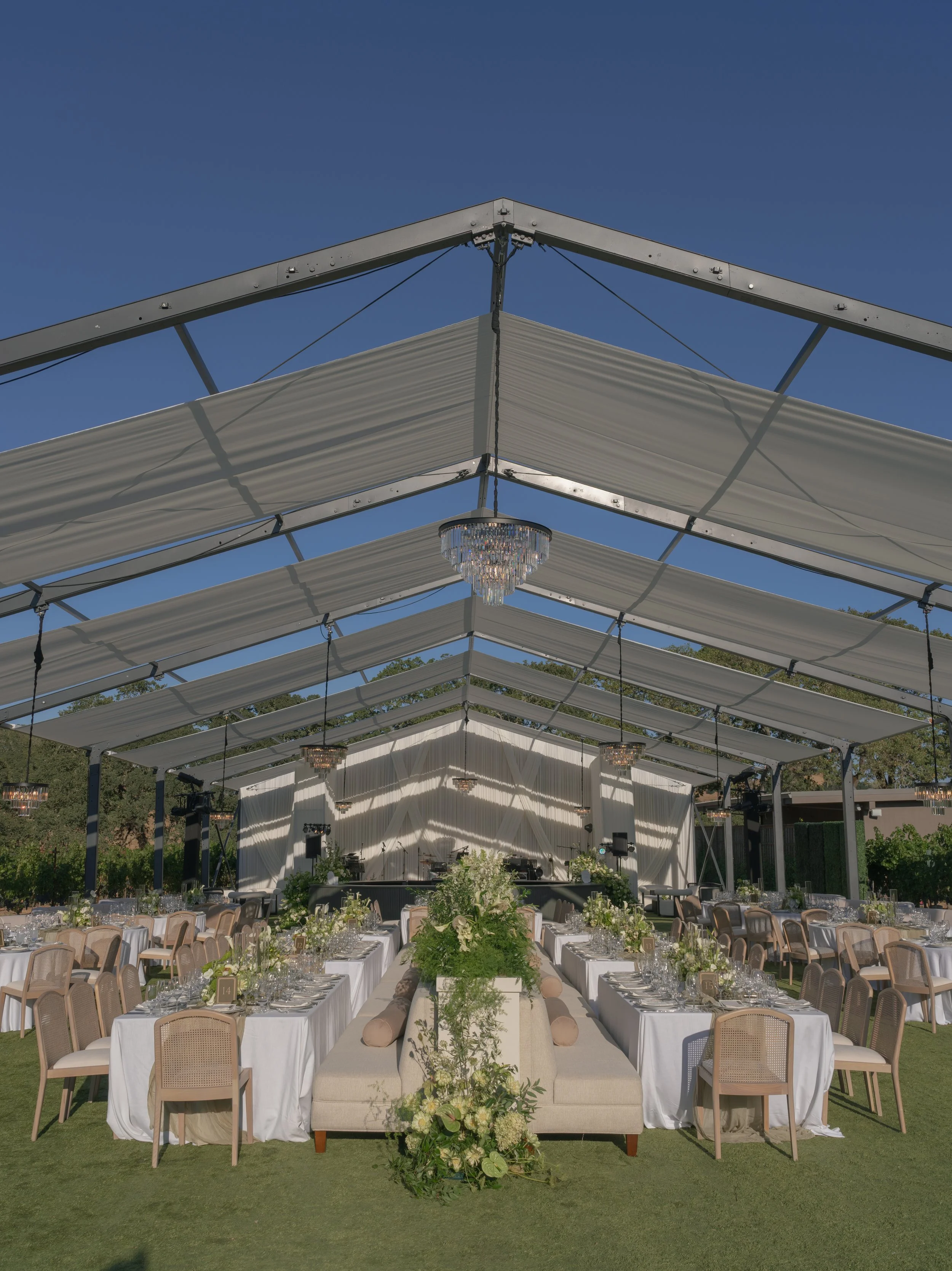 Luxury Wine Country Wedding Reception Montage Healdsburg California