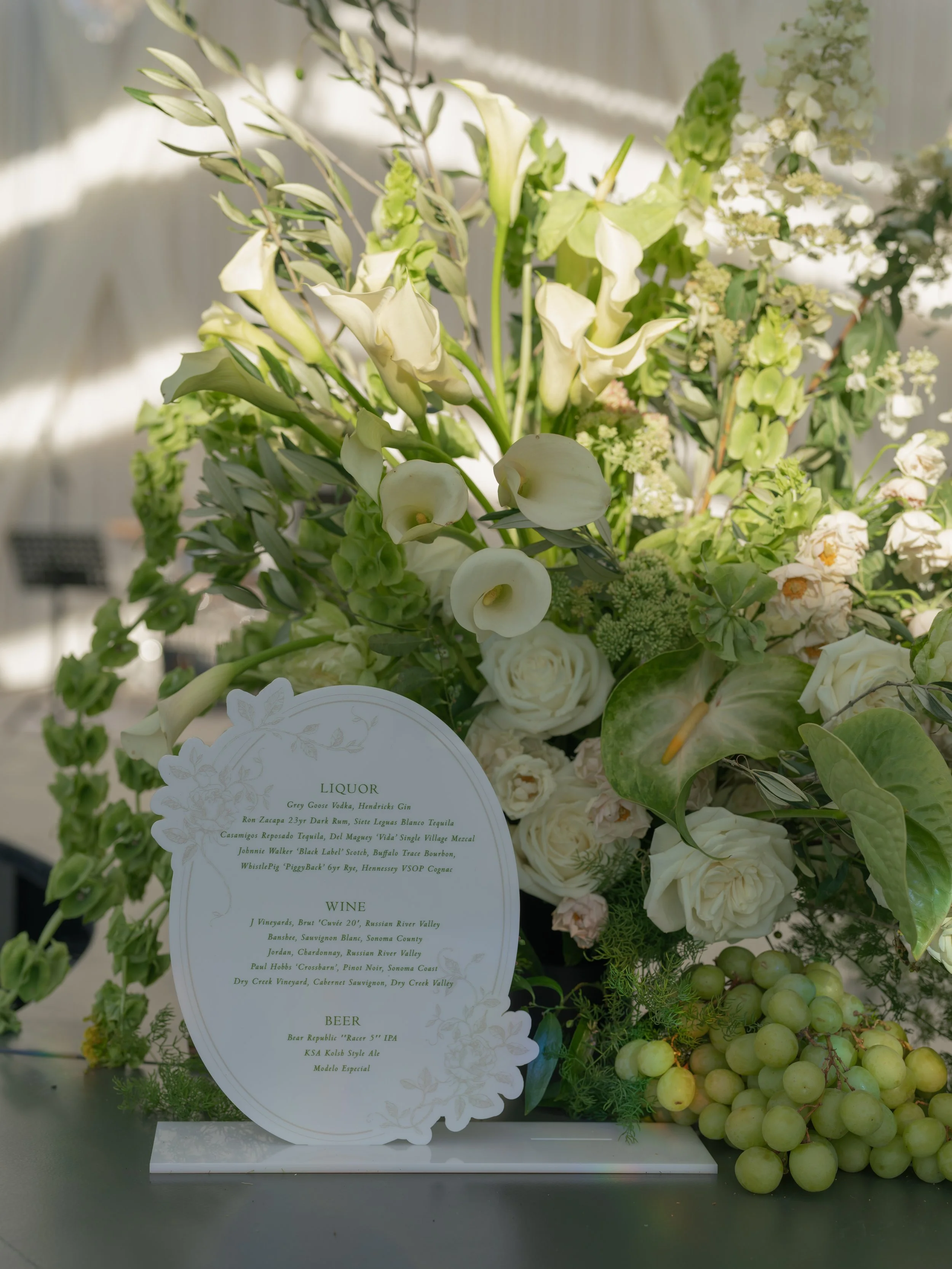Luxury Wine Country Wedding Reception Montage Healdsburg California