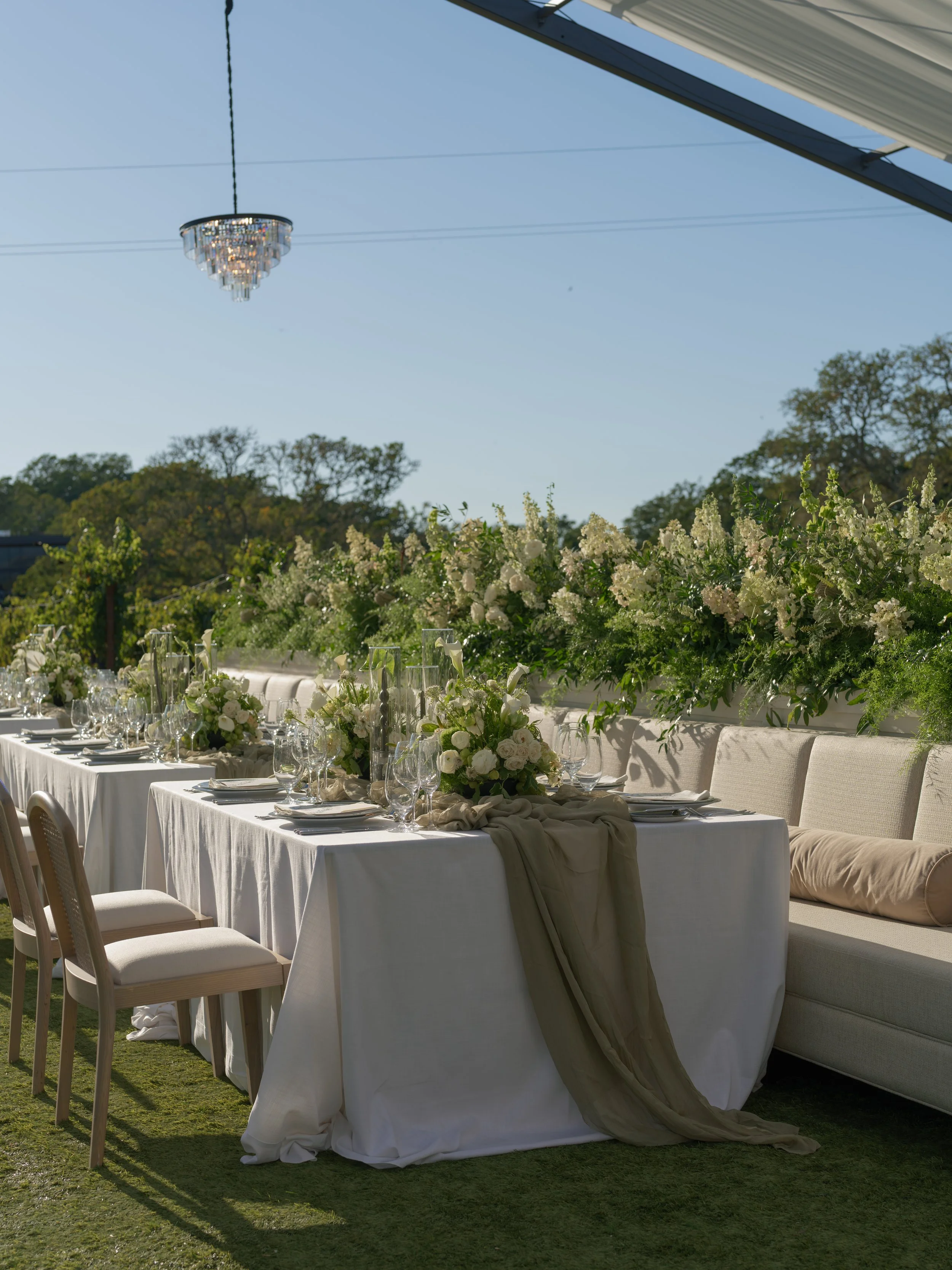 Luxury Wine Country Wedding Reception Montage Healdsburg California