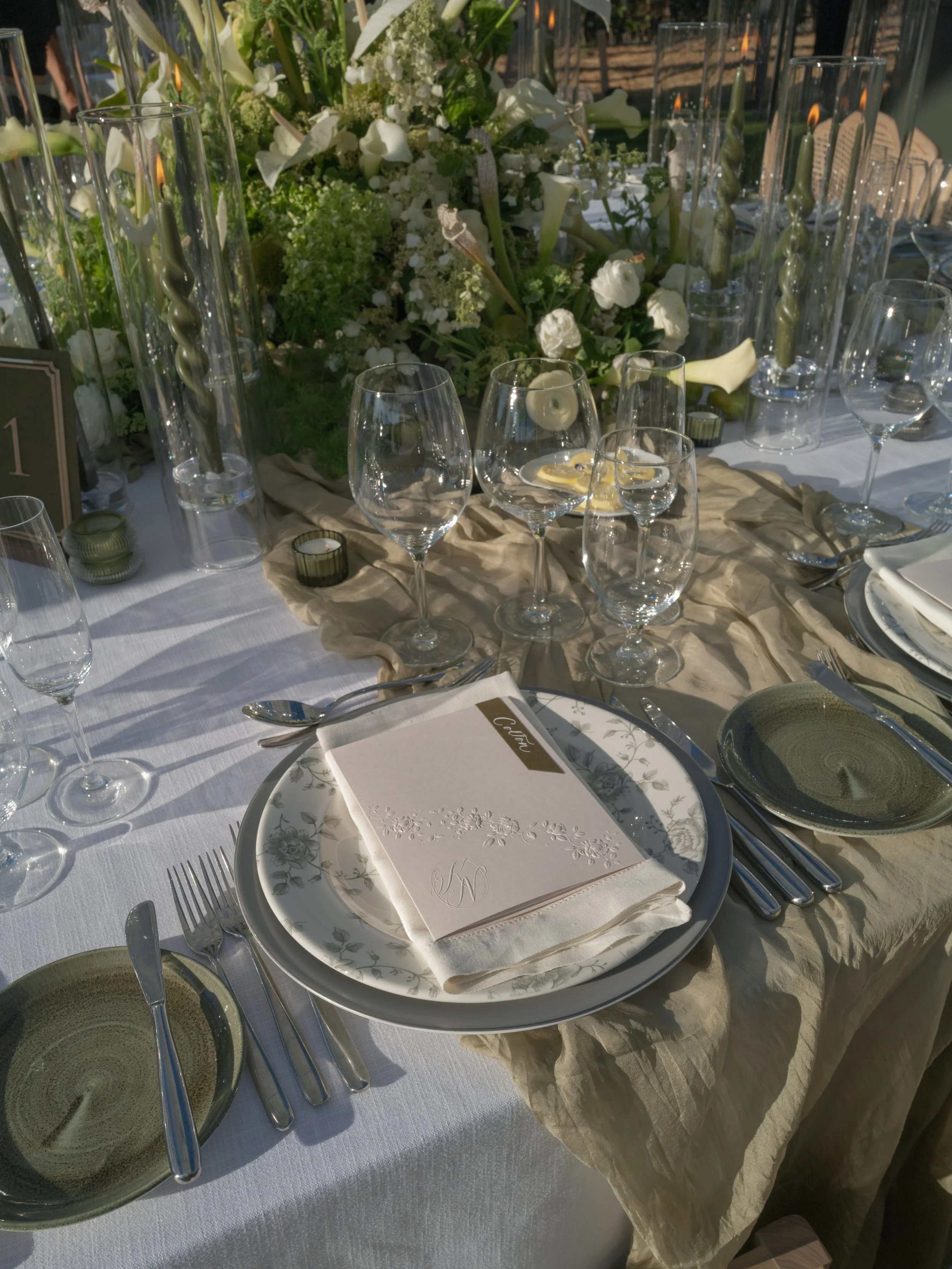 Luxury Wine Country Wedding Reception Montage Healdsburg California