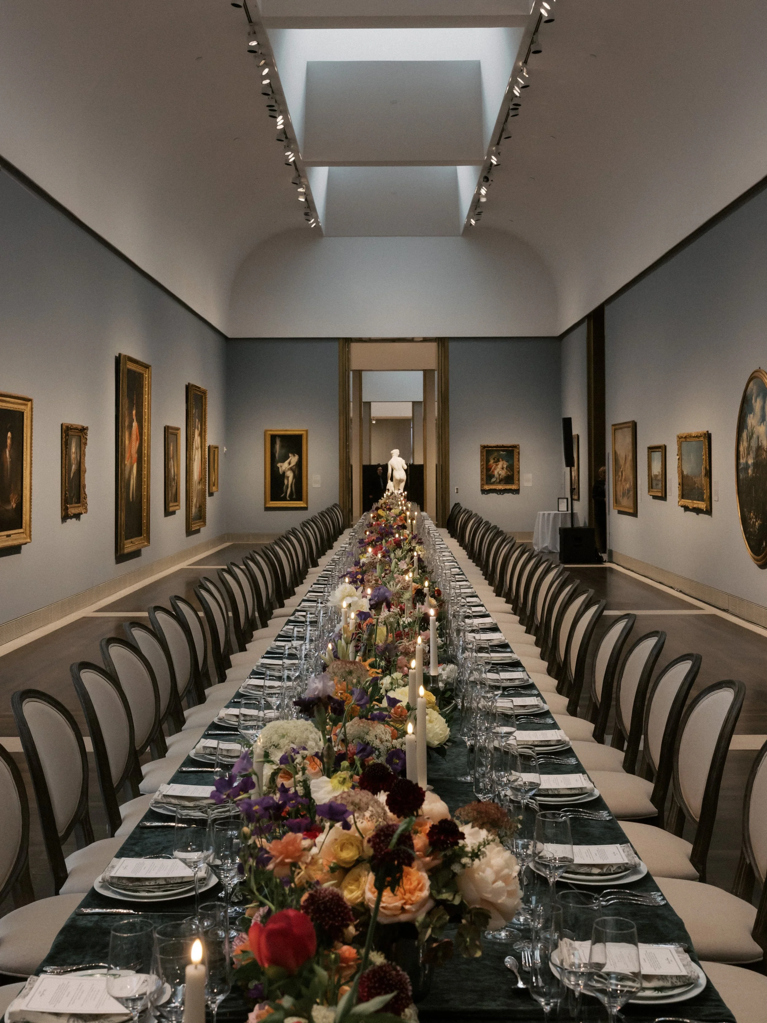 High-End Black Tie Wedding Reception MFAH Houston Texas