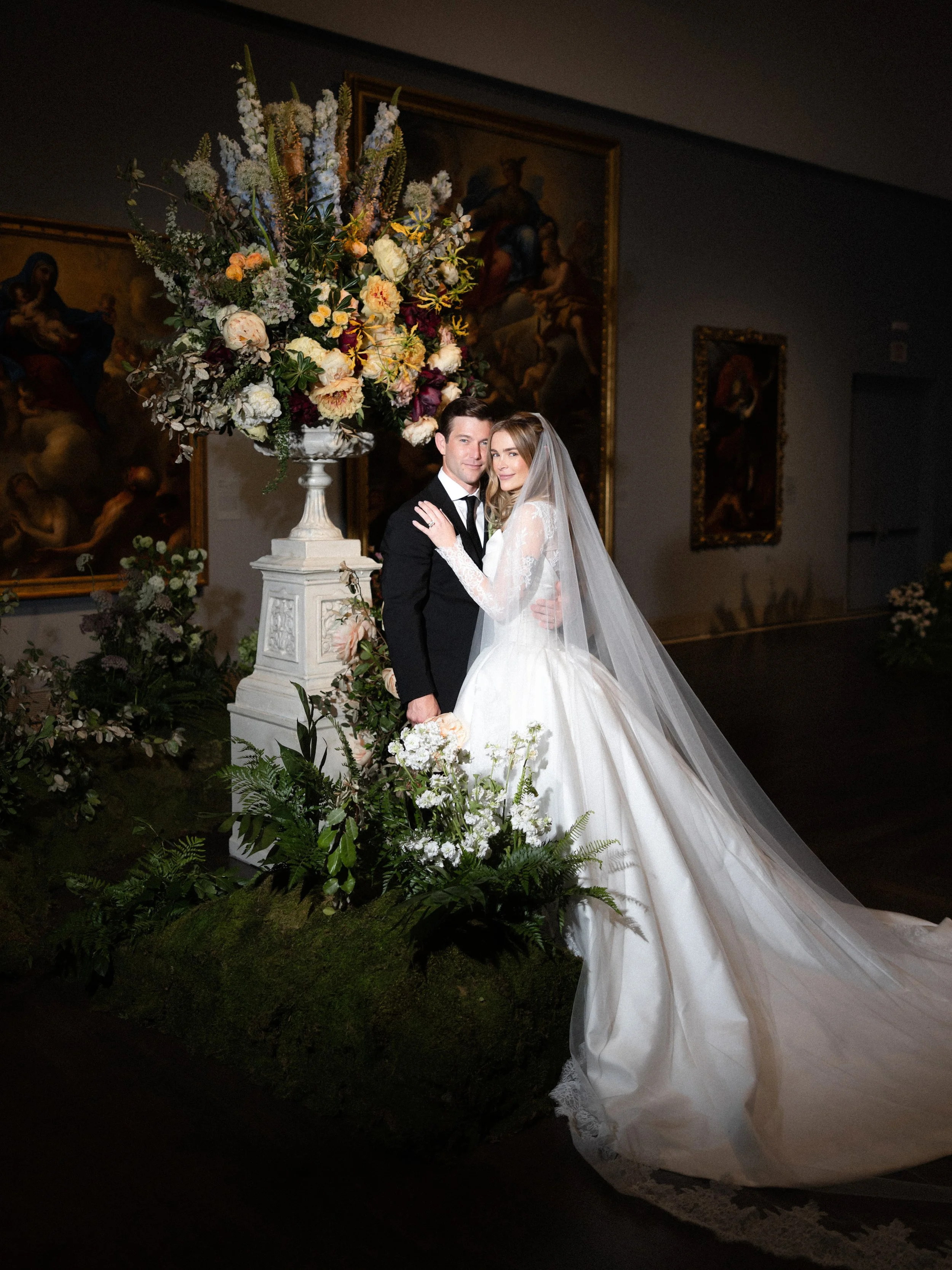 Luxury Wedding Ceremony Houston Museum of Fine Arts Texas