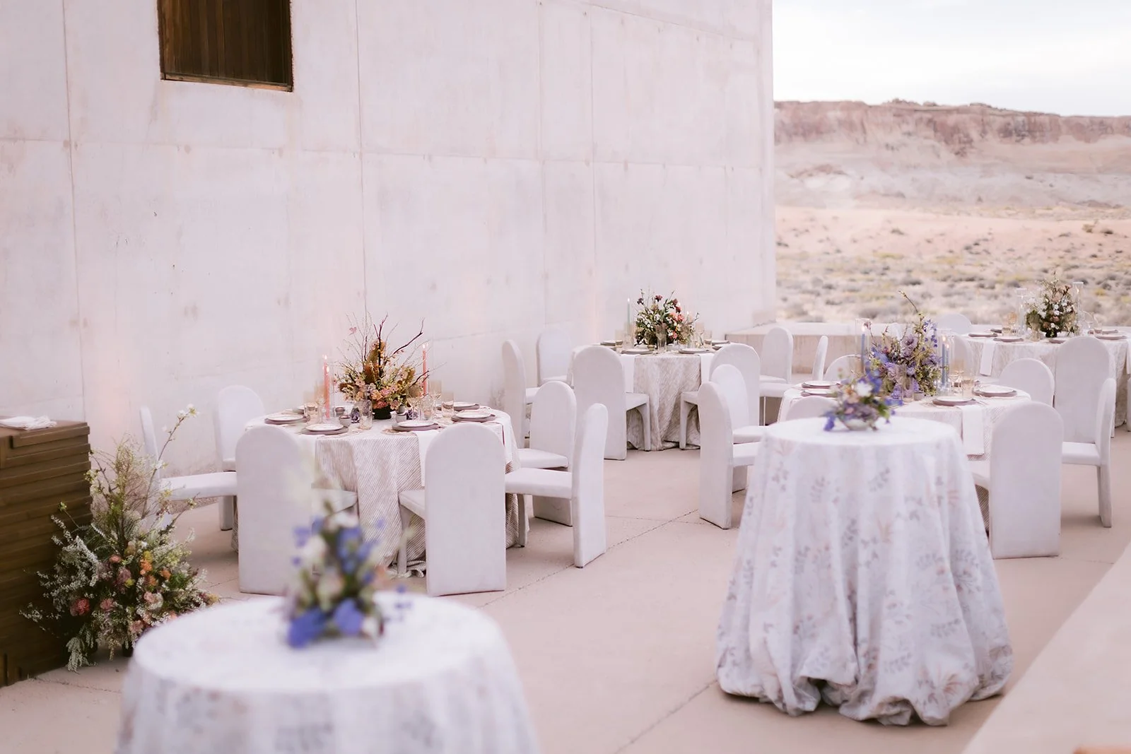 Reception at Desert Lounge at Amangiri