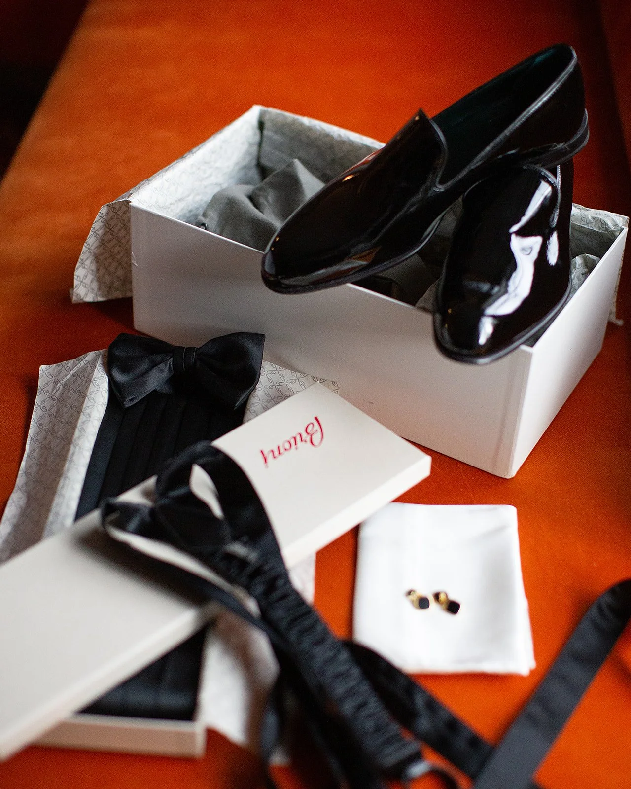 Brioni Tux for Groom Wedding Attire