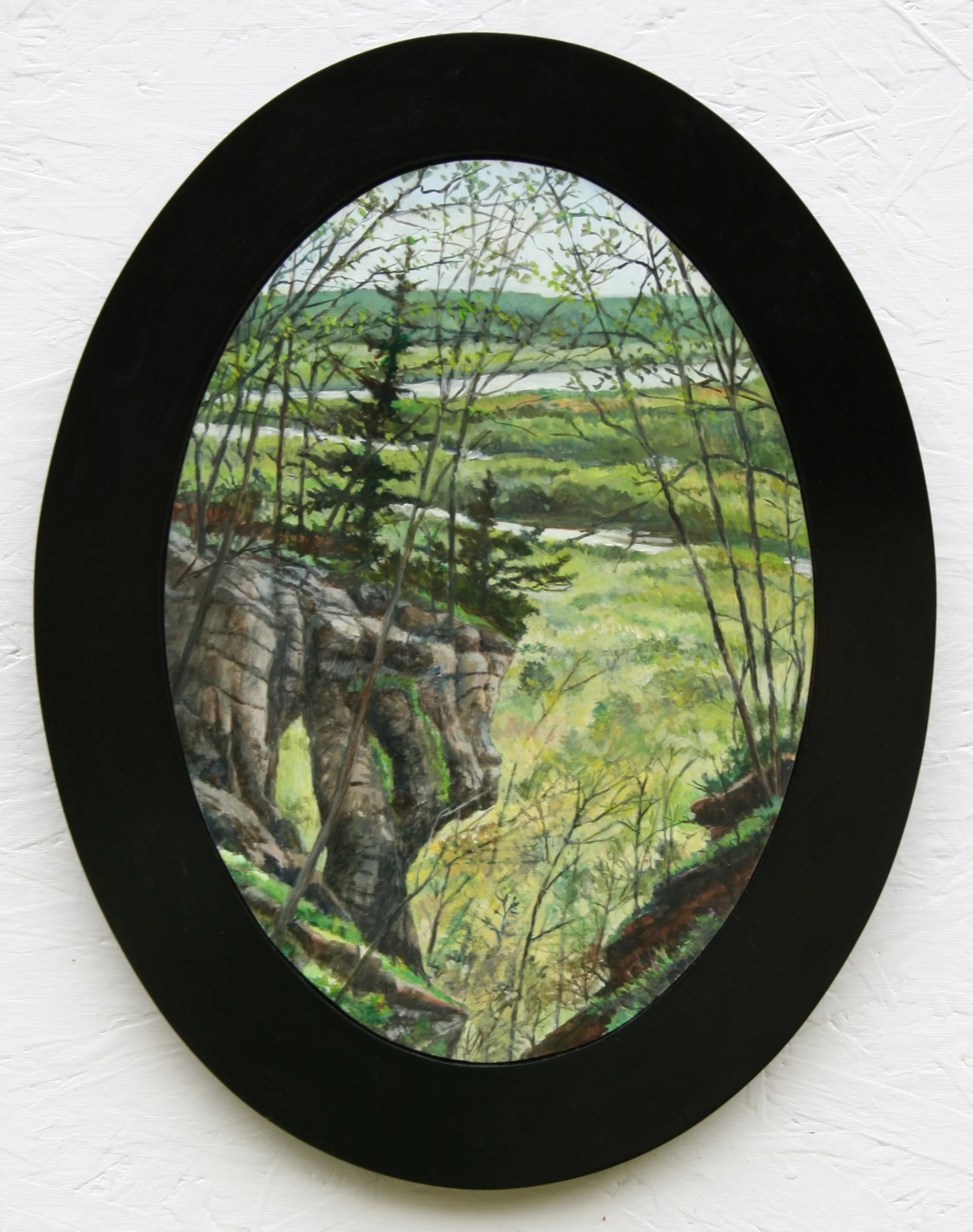 Spring, Wyalusing, Oil on Board