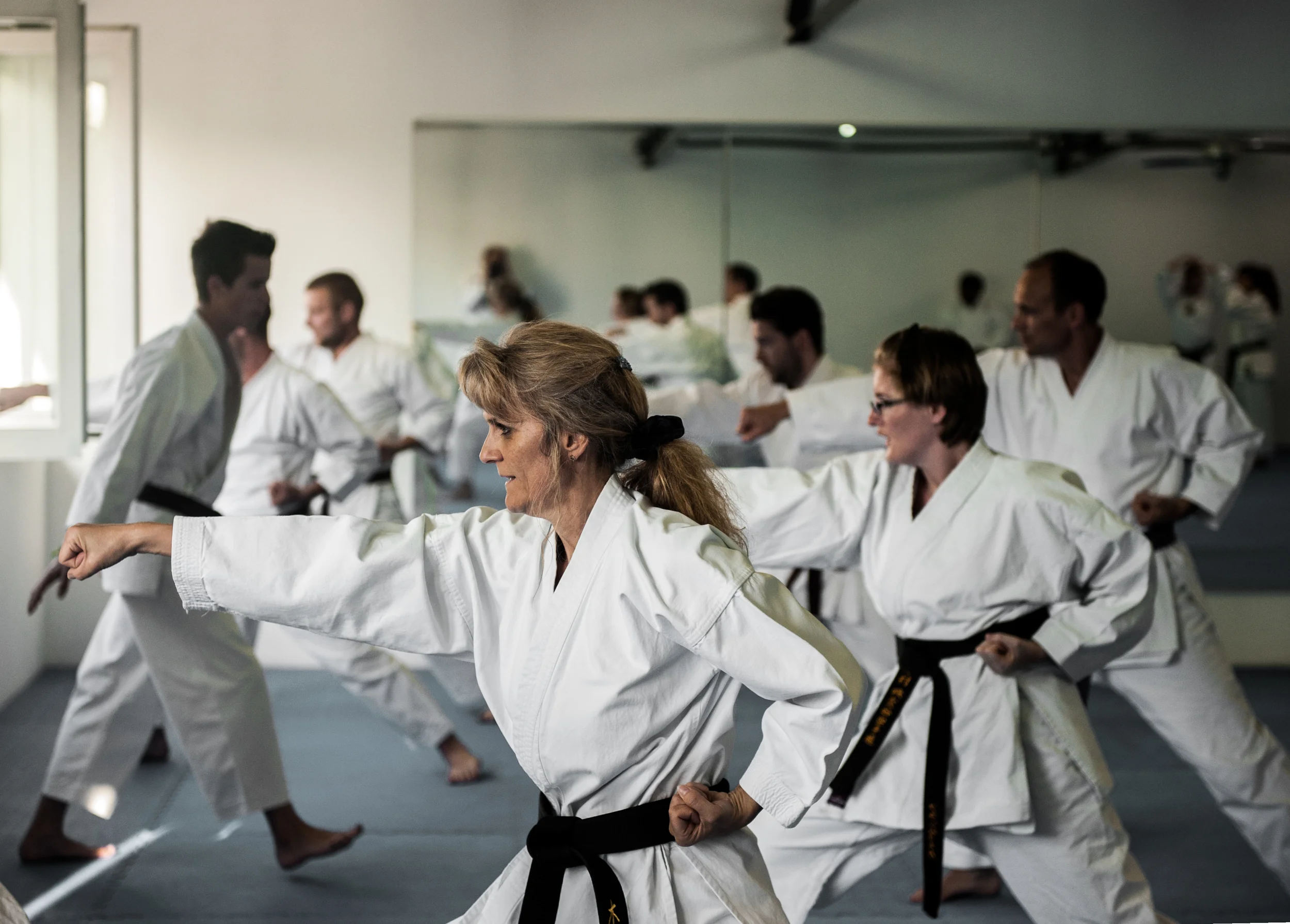 Karate ist der ideale Sport für jedes Alter.