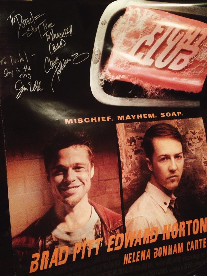 I never get signed posters, but when I do...