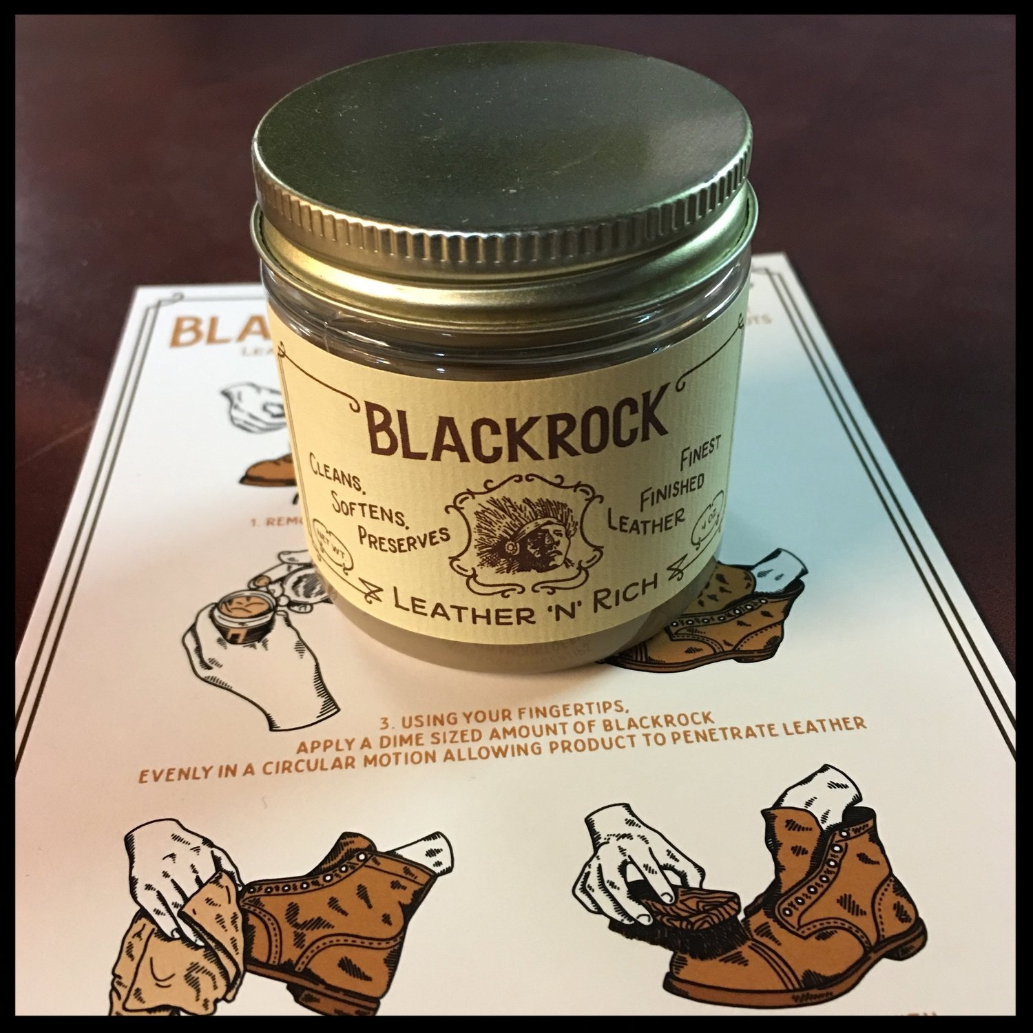 Blackrock Leather Conditioner - Montana Leather Company