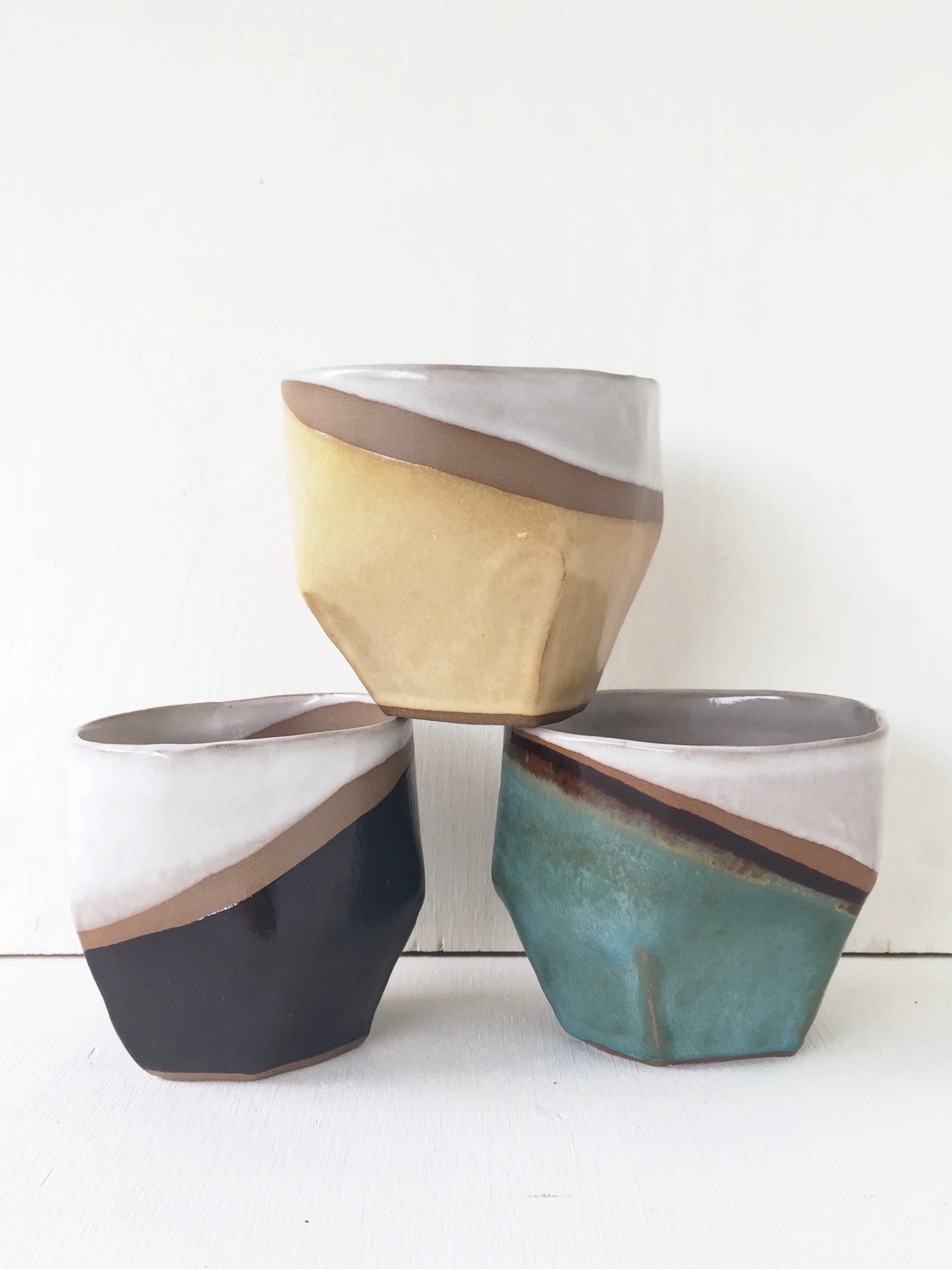 Ceramic Planters by Kristen Saksa Juen