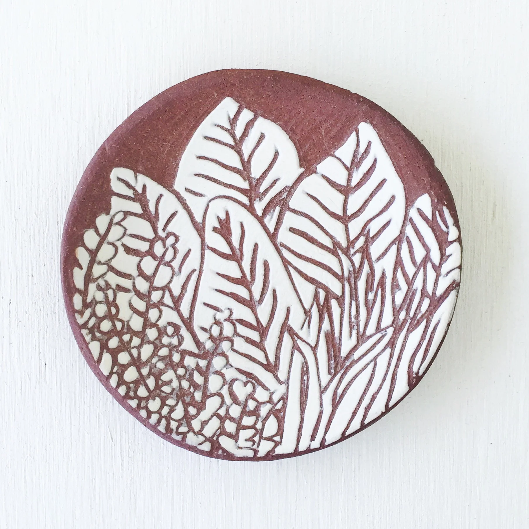 Ceramic Plant Dish by Kristen Saksa Juen