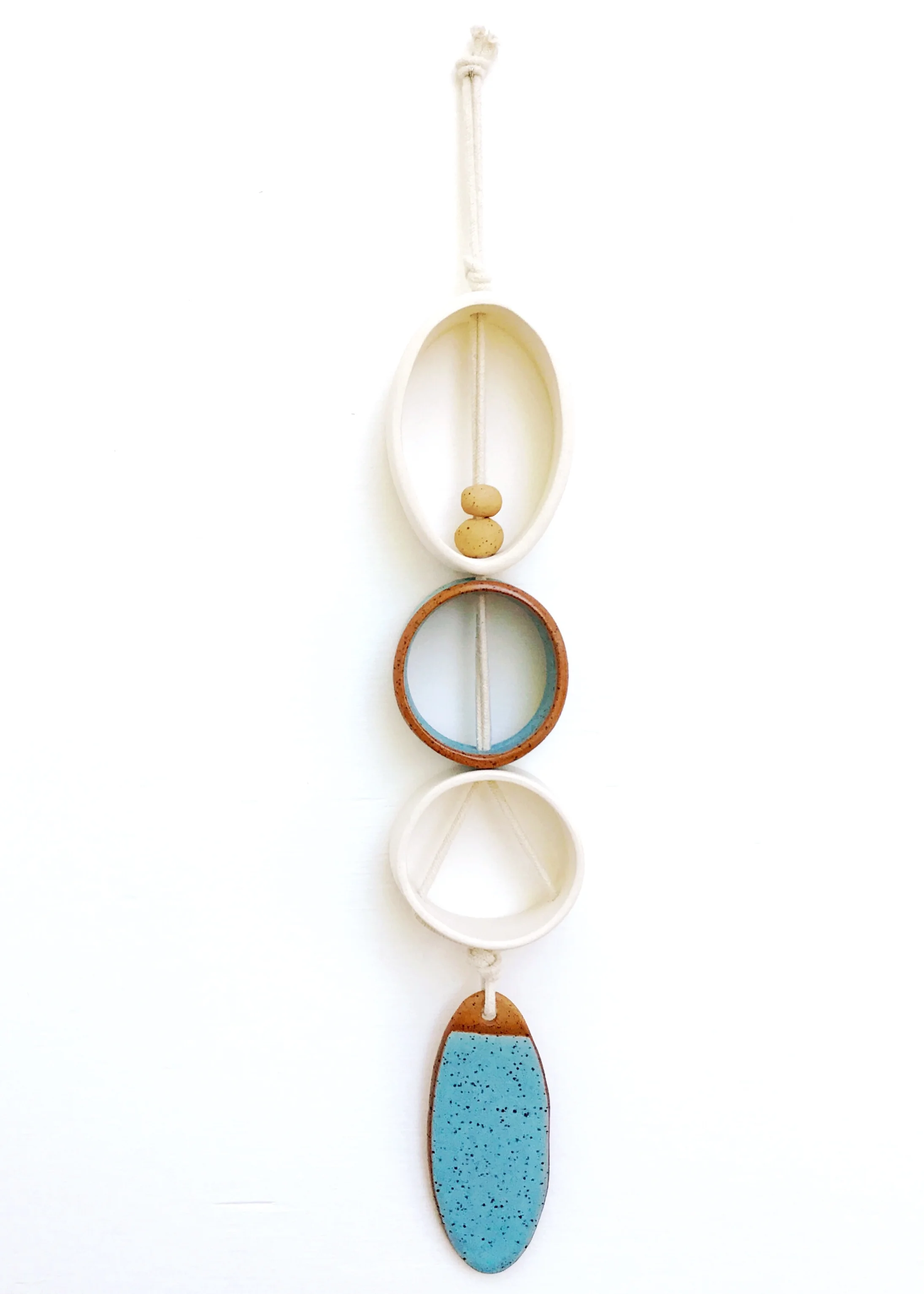  Ceramic wall hanging by Kristen Saksa Juen 