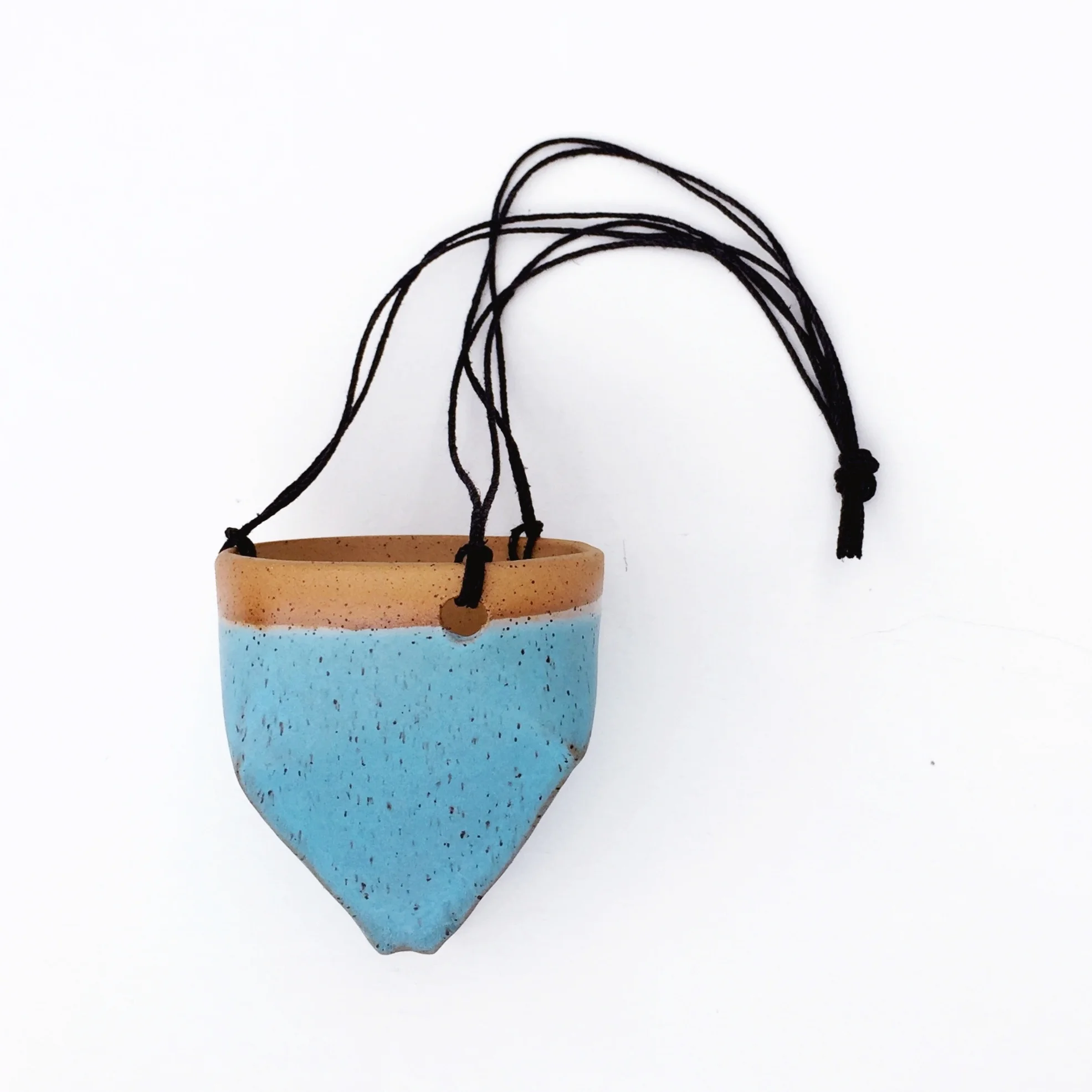  Ceramic hanging planter by Kristen Saksa Juen 