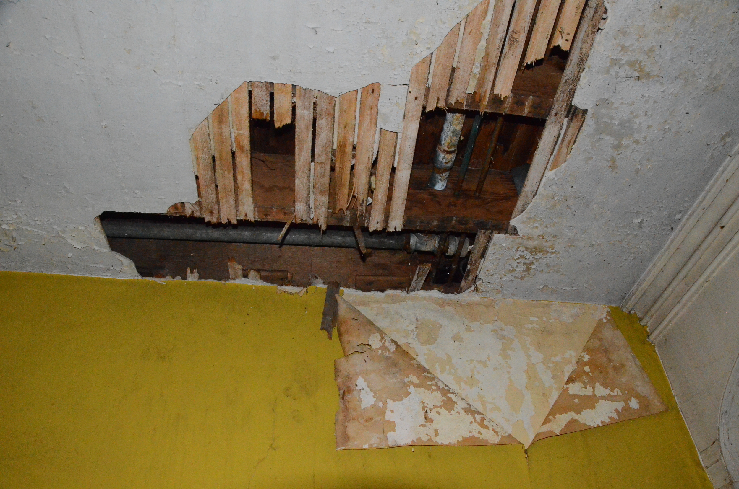 Water Damage Close Up