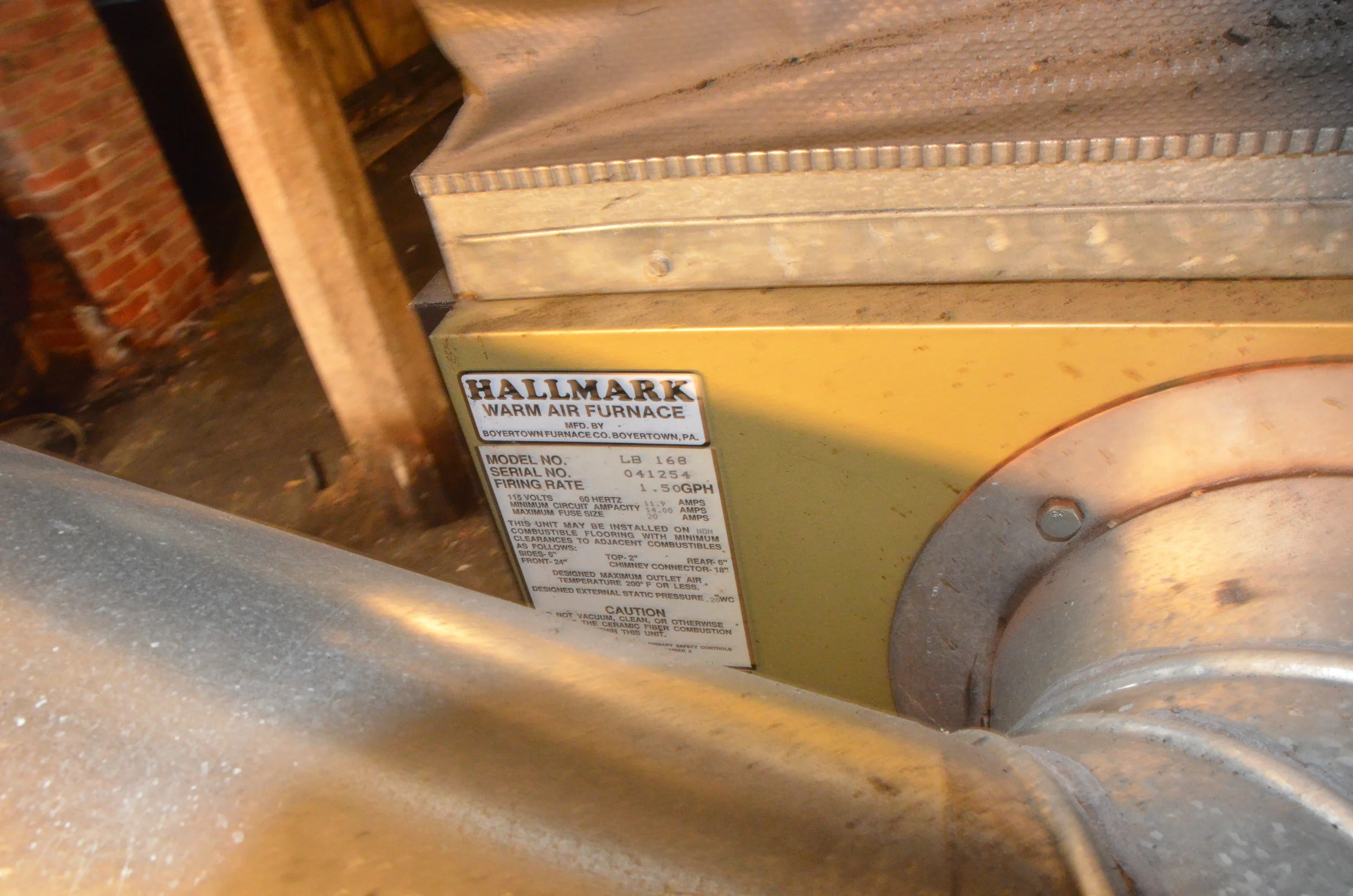 Basement Furnace
