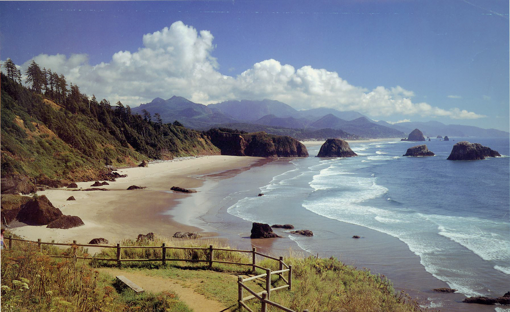 Indian Beach, Ecola State Park, Ore. - "Twilight" 