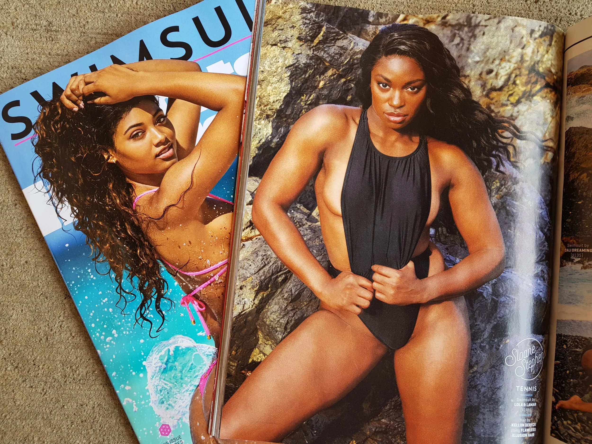 Sloane Stephens in The South Beach in Black
