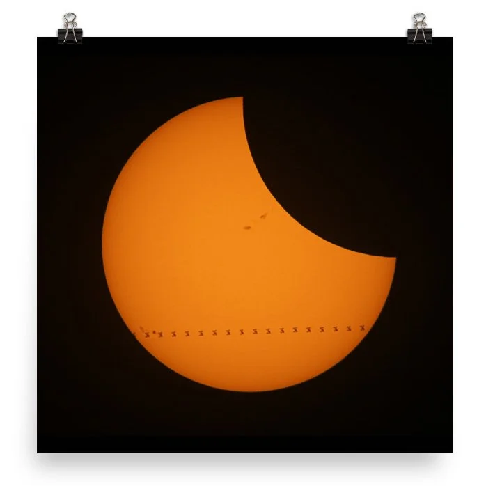 2017 Eclipse Metal Print ** US ONLY** 12x12 — Smarter Every Day