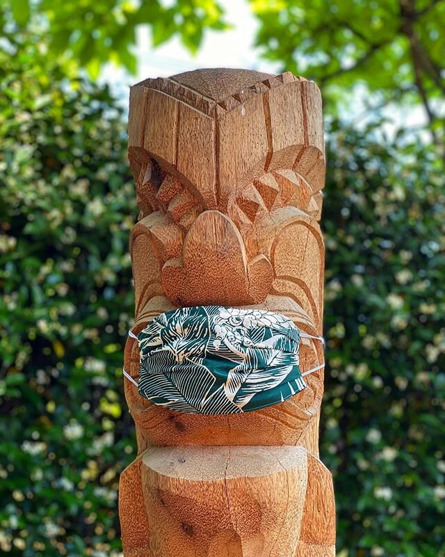 Mail call! Mahalo to #kailuaartist @altpercept for the great, comfortable handmade face masks for me and my daughter. Diggin the tropical print. She has lots of cool fabric patterns available - go check em out. #staysafe #hawaiimade #ranchomahalo #pr