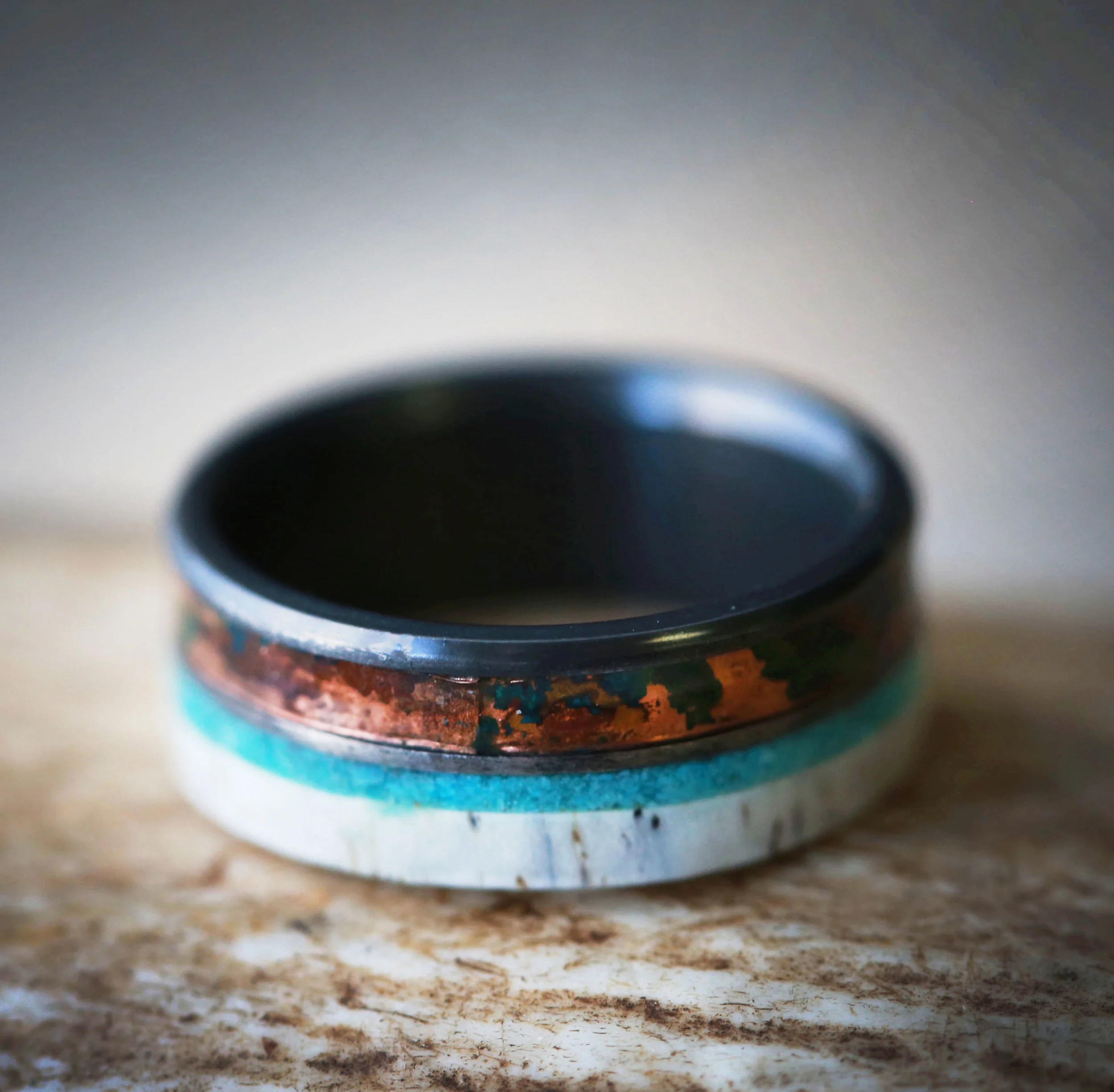 Copy of Custom Made Copper Ring by Staghead Designs.