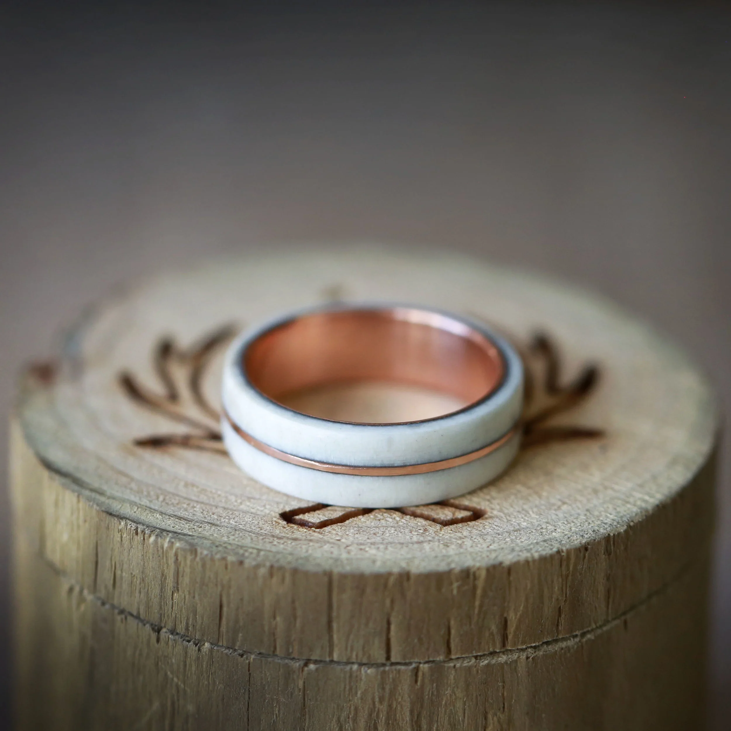 Made to Order Gold Wedding Ring. Handcrafted by Staghead Designs.