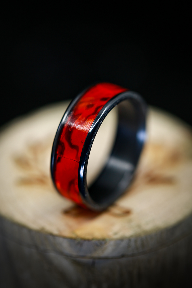 BLACK ZIRCONIUM RINGS — Staghead Designs Design Custom Wedding Bands