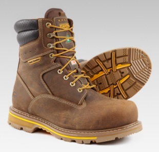 Safety Boots - up over ankle (8") - with green CSA patch