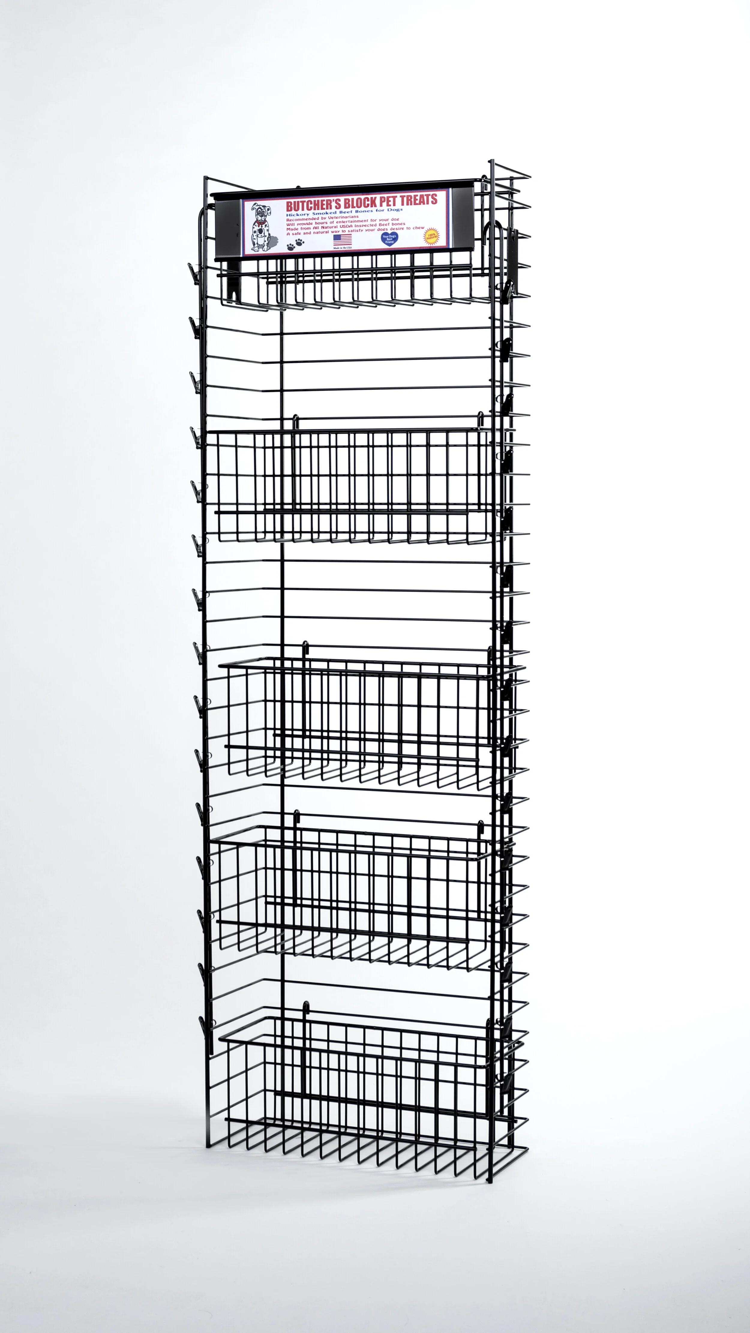 Meat Block Racking System Labels & Racks — Butcher's Block Pet Treats
